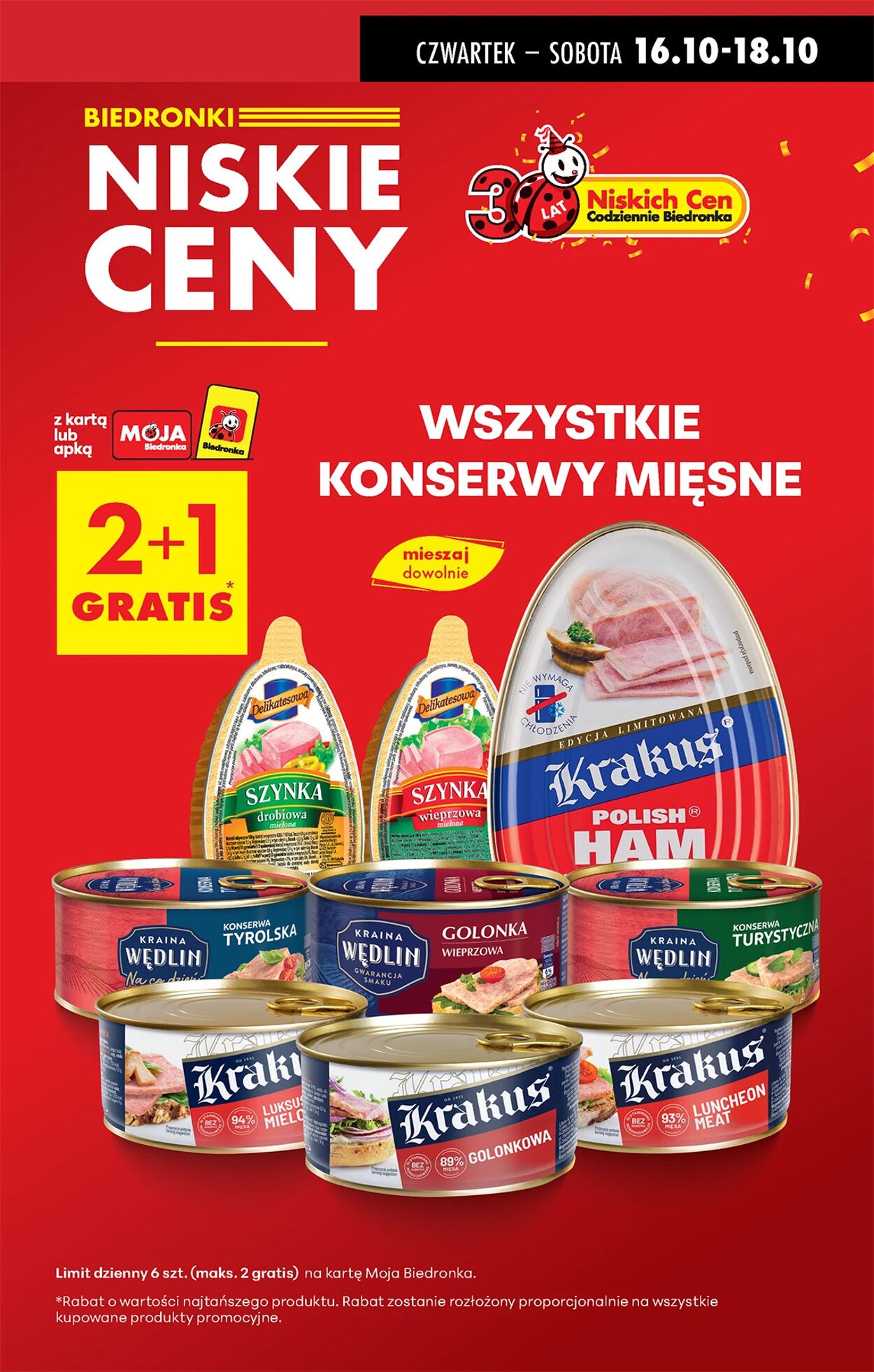 Gazetka Biedronka 16.10.2025 - 23.10.2025