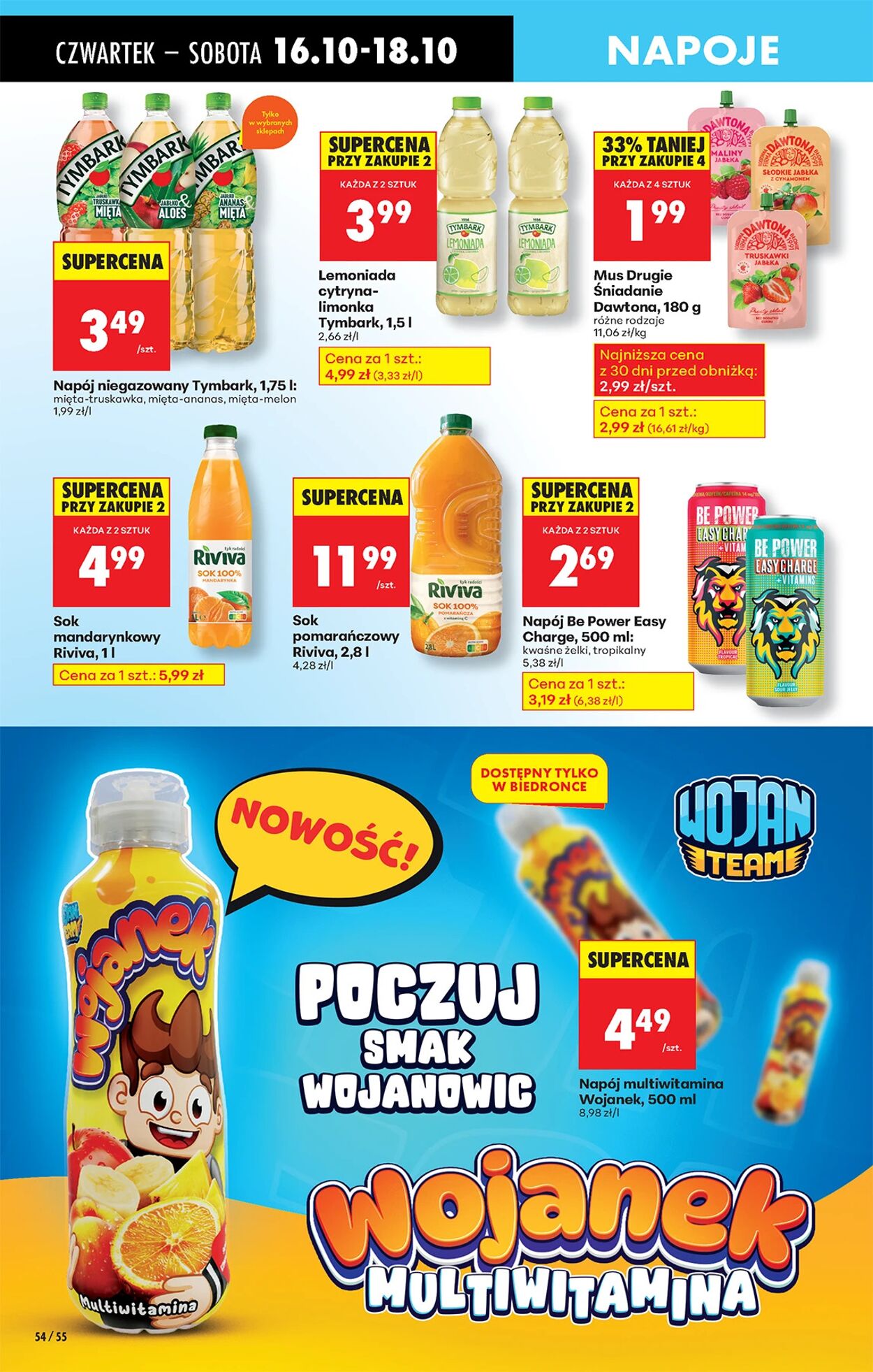 Gazetka Biedronka 16.10.2025 - 23.10.2025