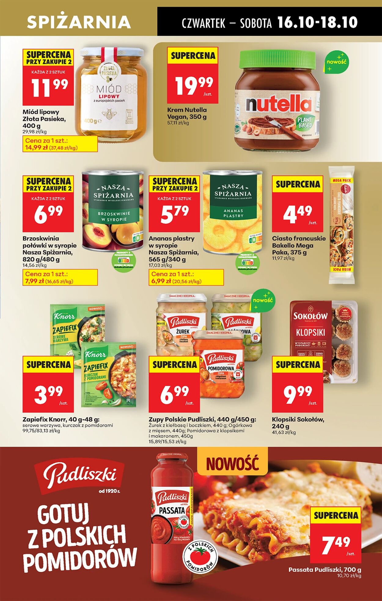 Gazetka Biedronka 16.10.2025 - 23.10.2025