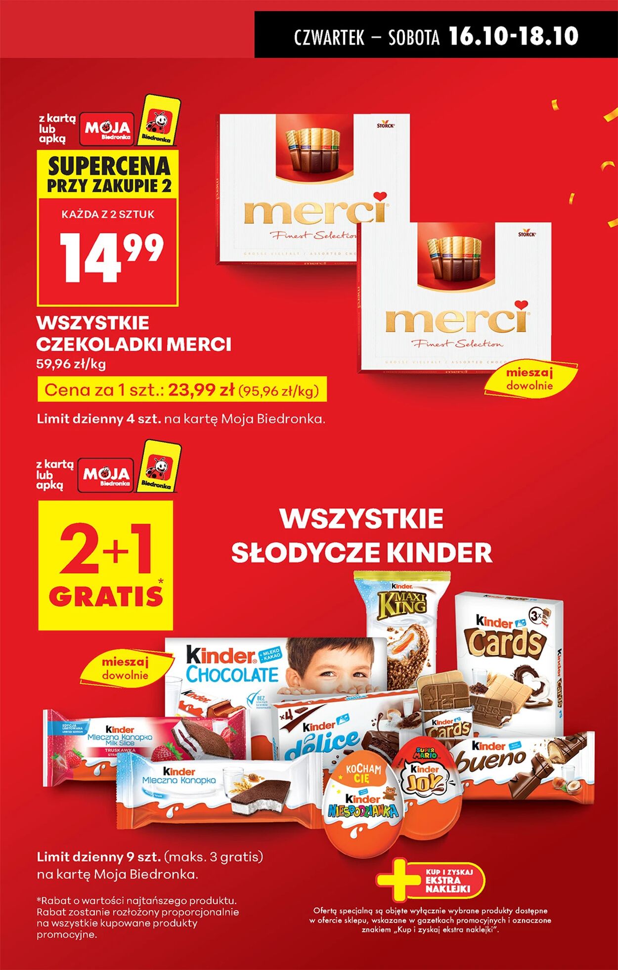 Gazetka Biedronka 16.10.2025 - 23.10.2025