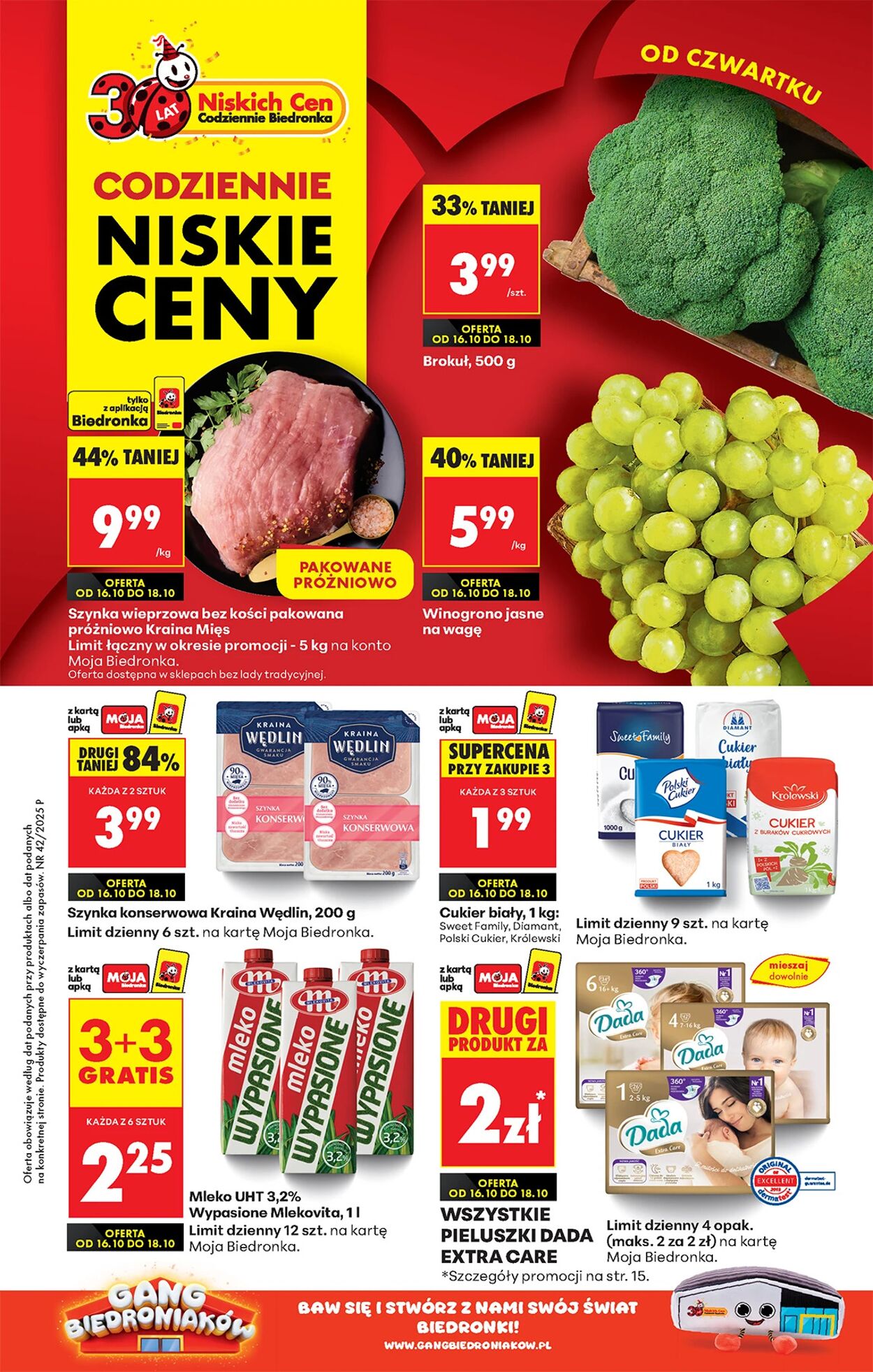 Gazetka Biedronka 16.10.2025 - 23.10.2025