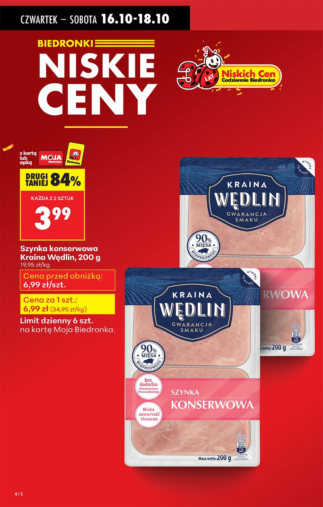 Gazetka Biedronka 16.10.2025 - 23.10.2025