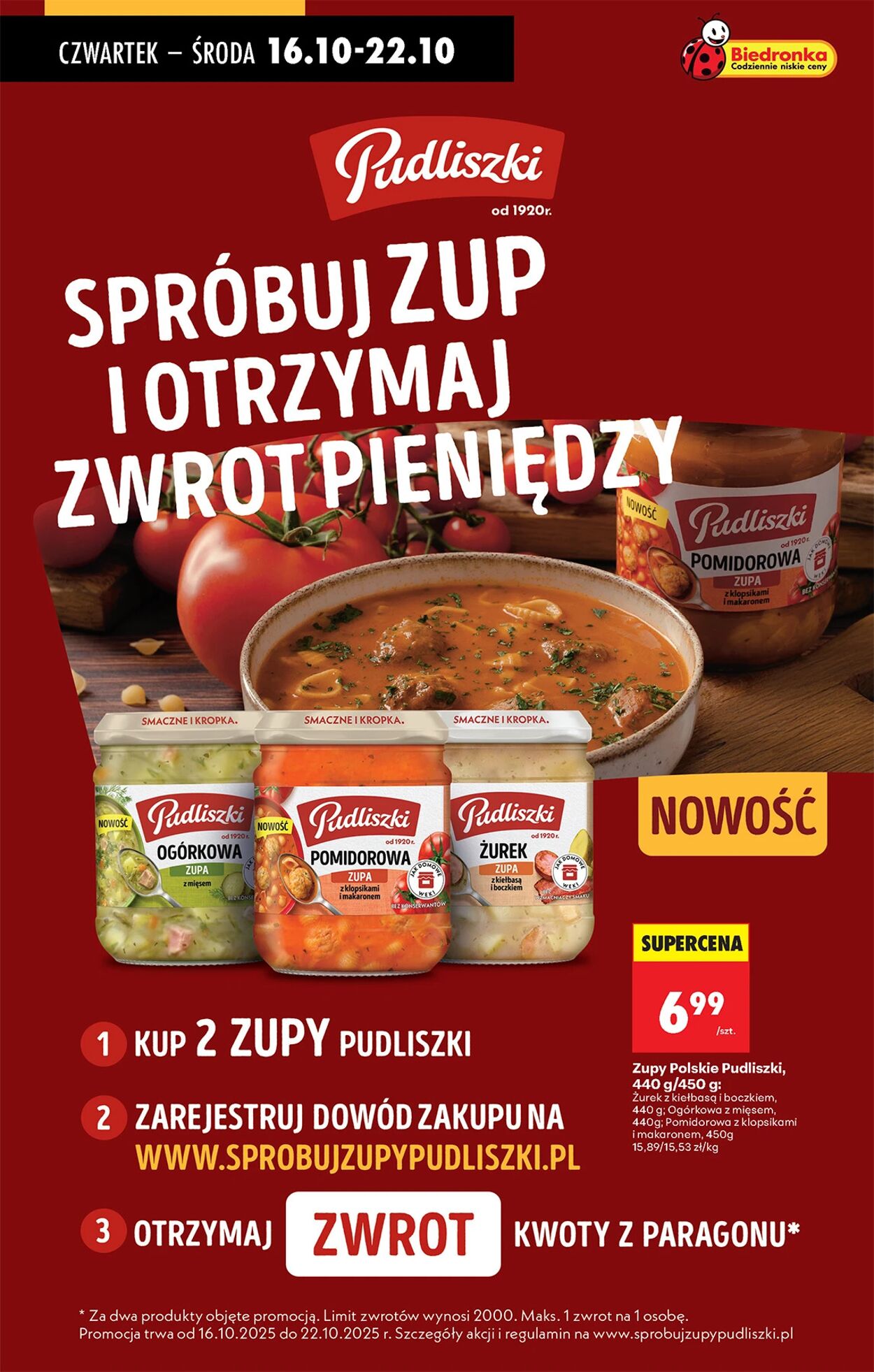 Gazetka Biedronka 16.10.2025 - 23.10.2025