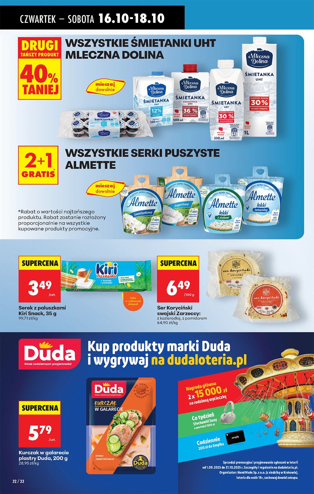 Gazetka Biedronka 16.10.2025 - 23.10.2025