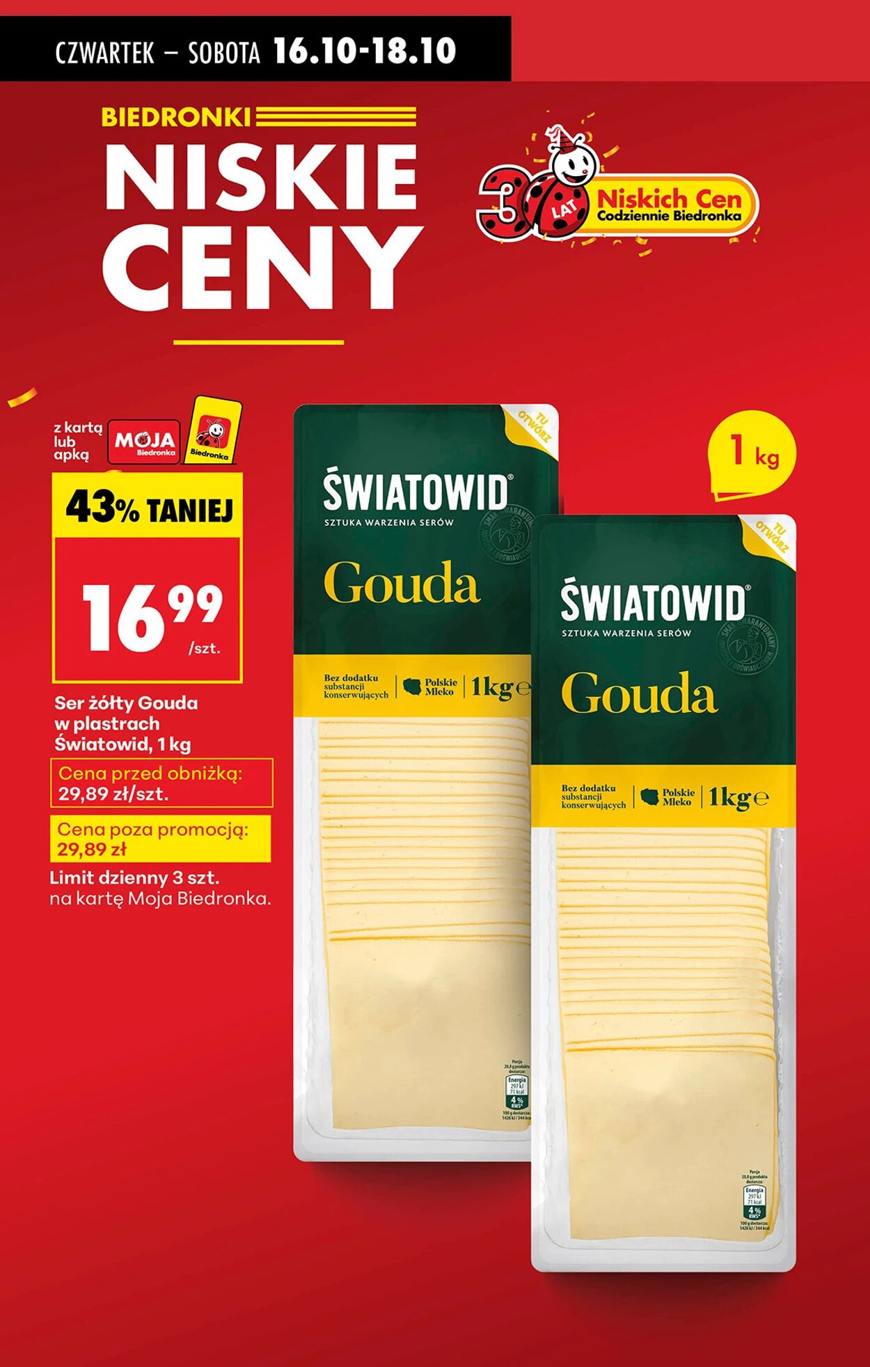 Gazetka Biedronka 16.10.2025 - 23.10.2025