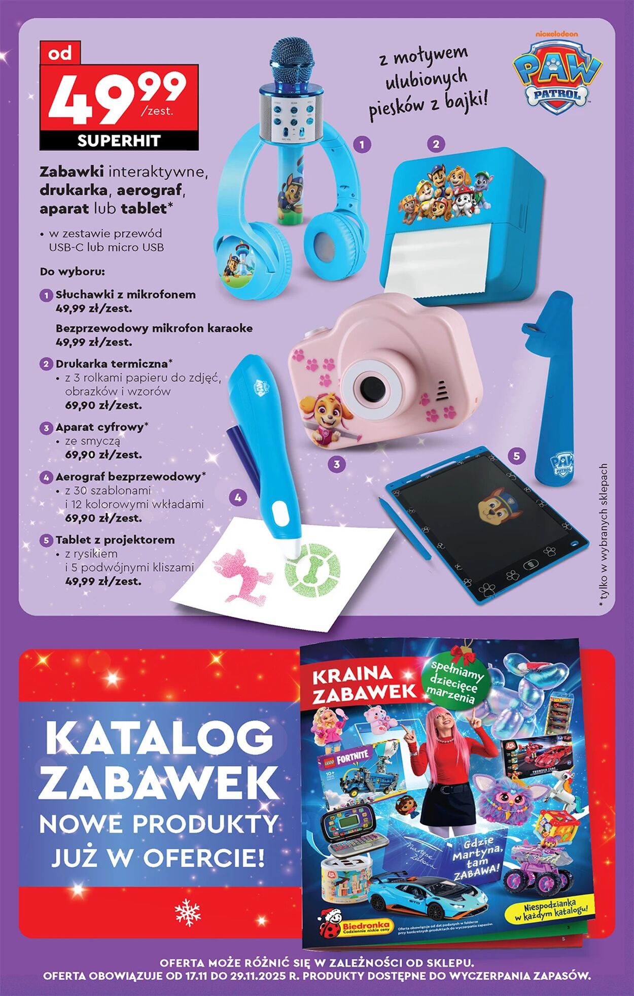 Gazetka Biedronka 17.11.2025 - 24.11.2025