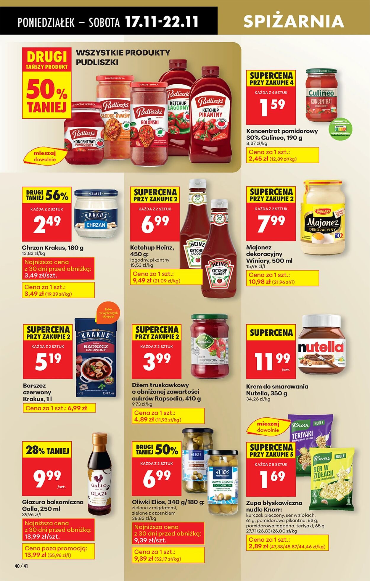 Gazetka Biedronka 17.11.2025 - 24.11.2025