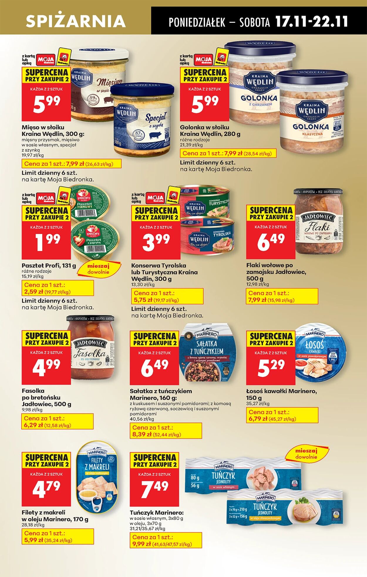 Gazetka Biedronka 17.11.2025 - 24.11.2025