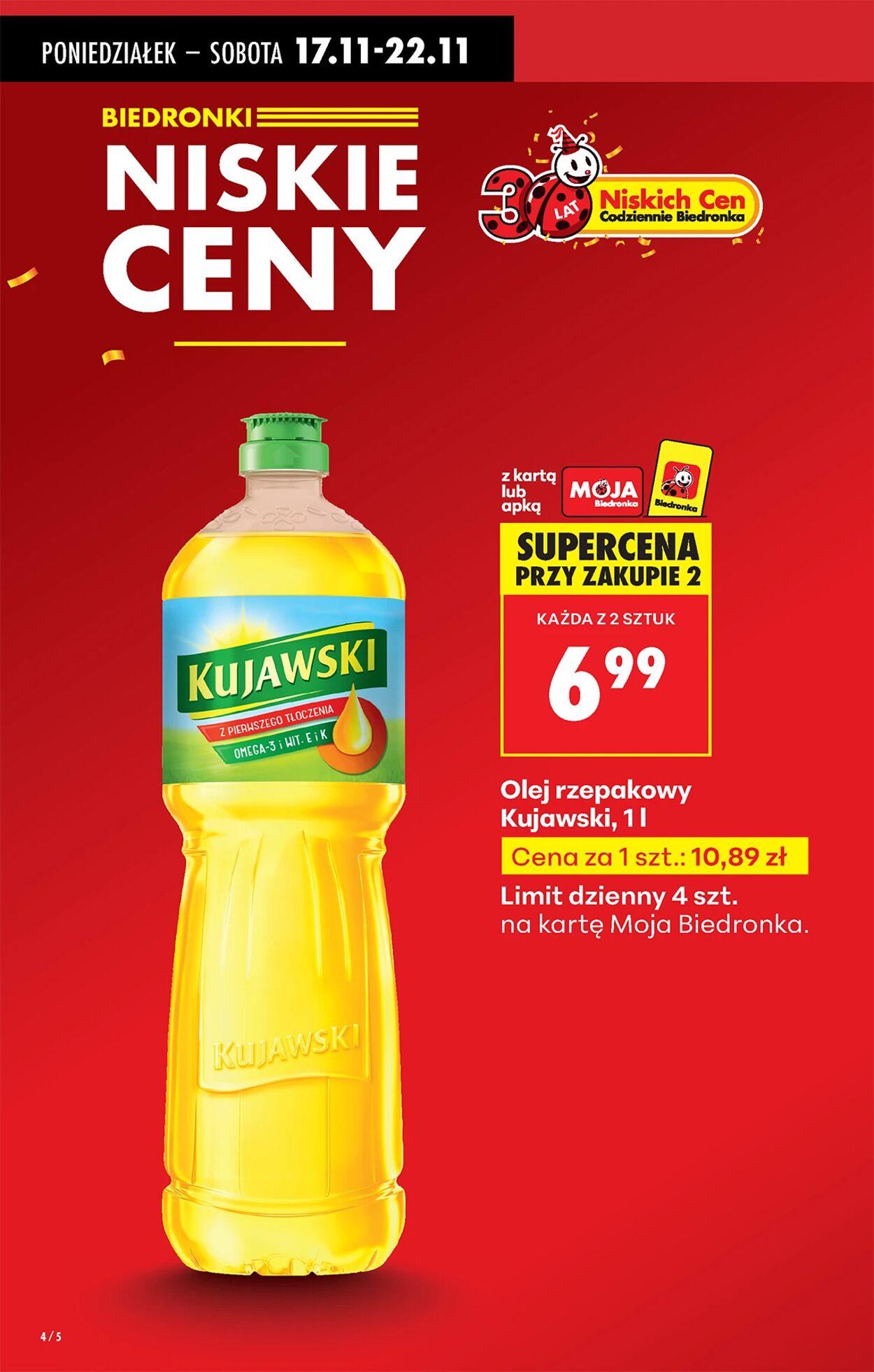 Gazetka Biedronka 17.11.2025 - 24.11.2025