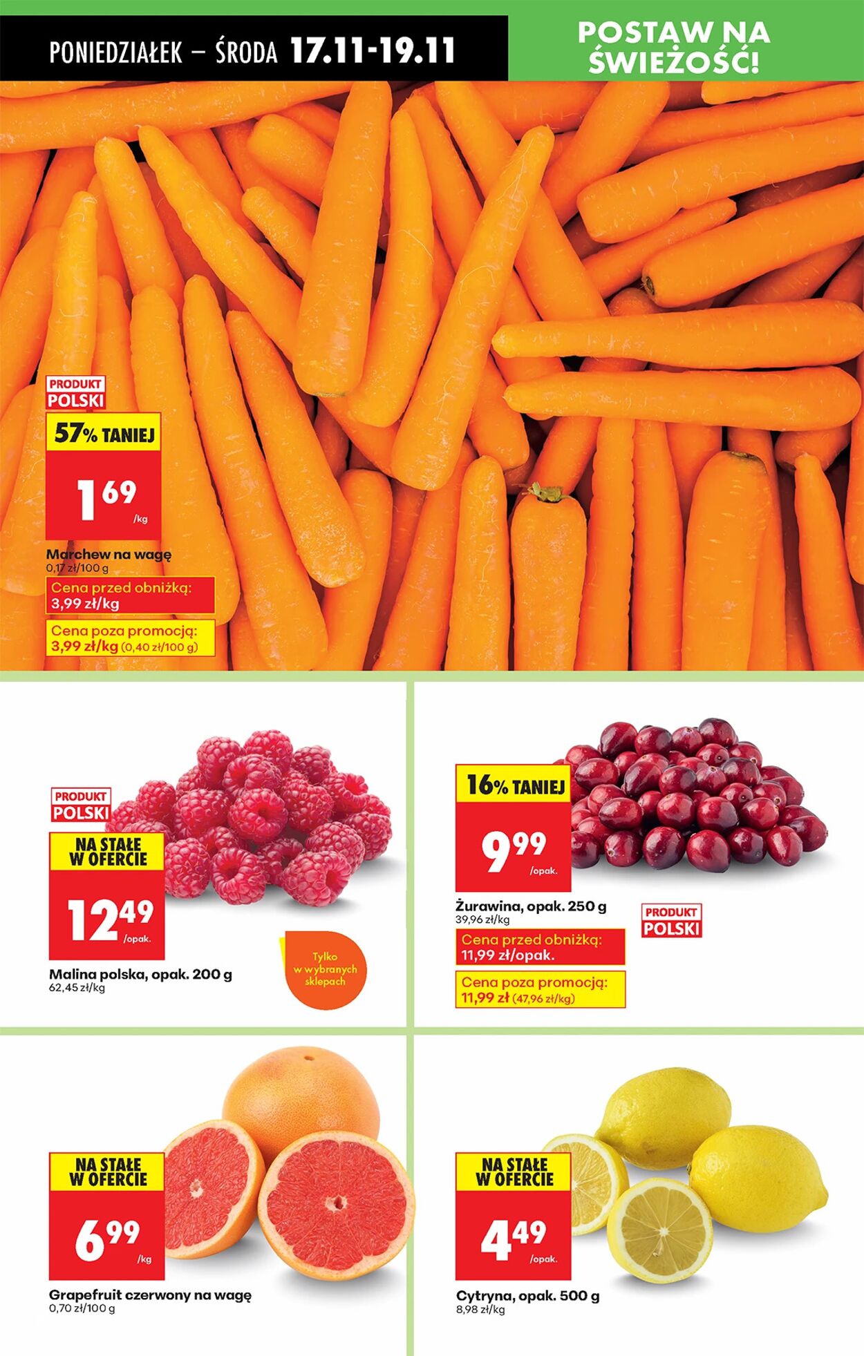 Gazetka Biedronka 17.11.2025 - 24.11.2025