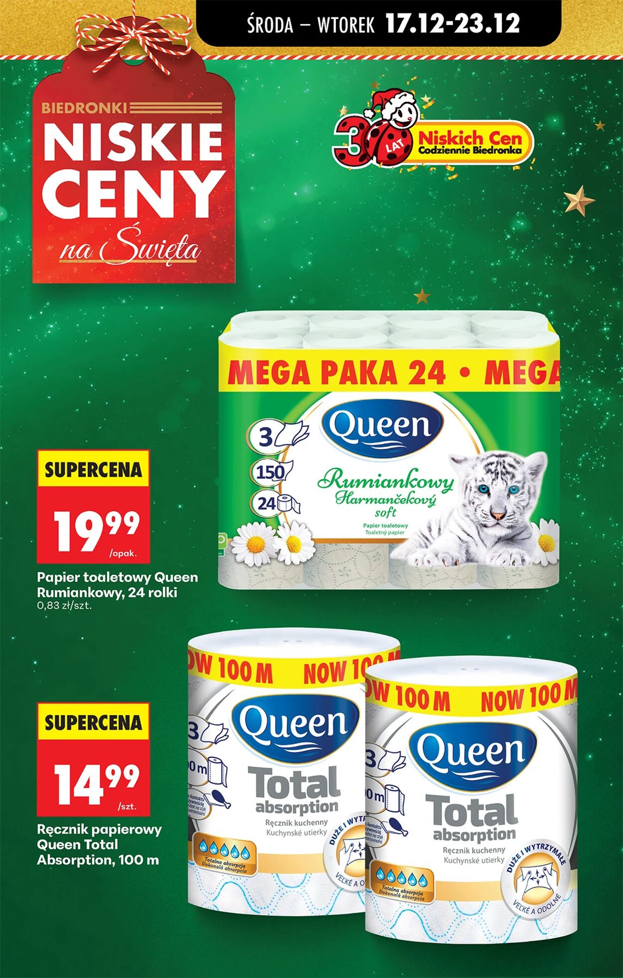 Gazetka Biedronka 17.12.2025 - 24.12.2025