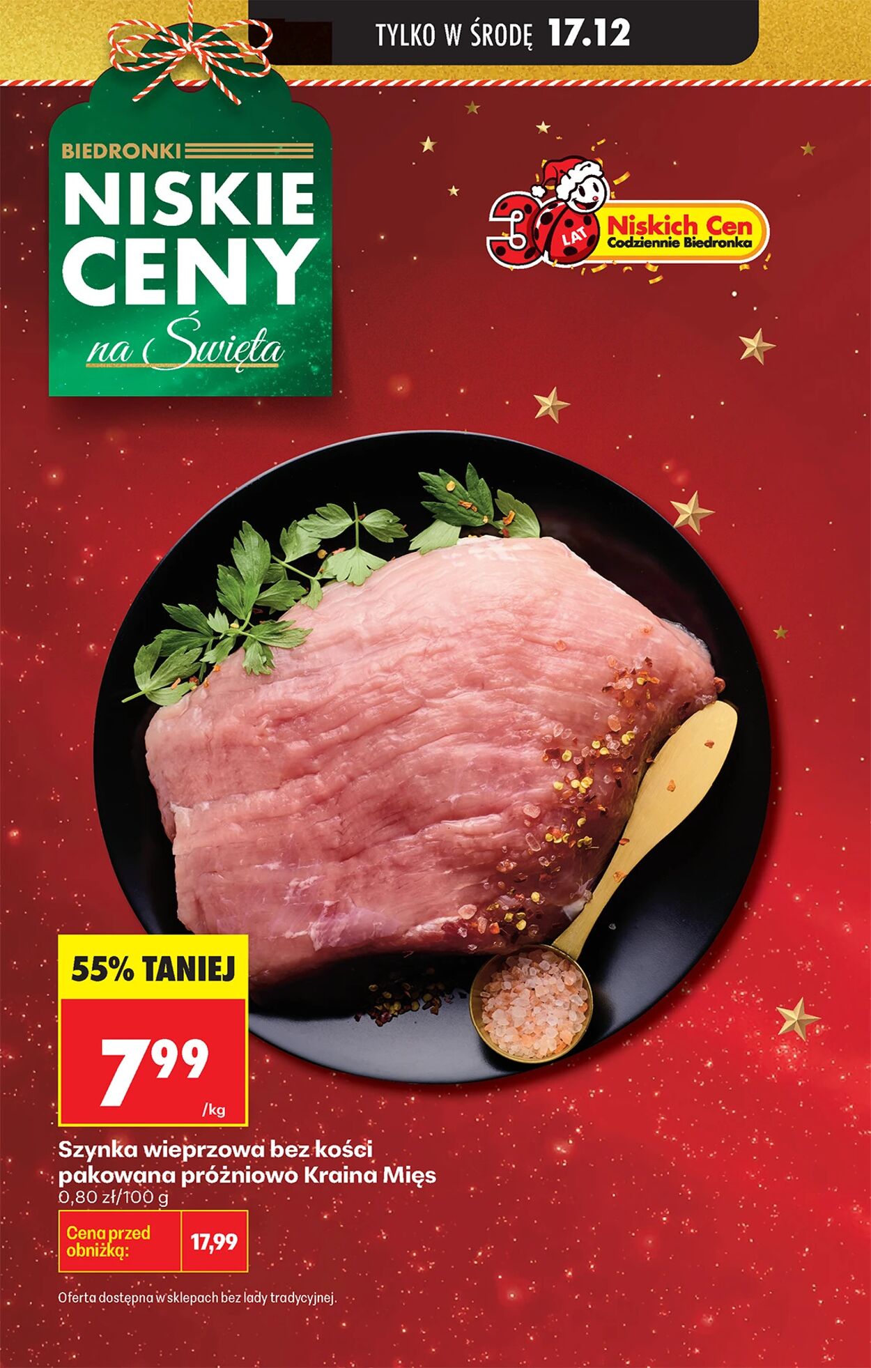 Gazetka Biedronka 17.12.2025 - 24.12.2025