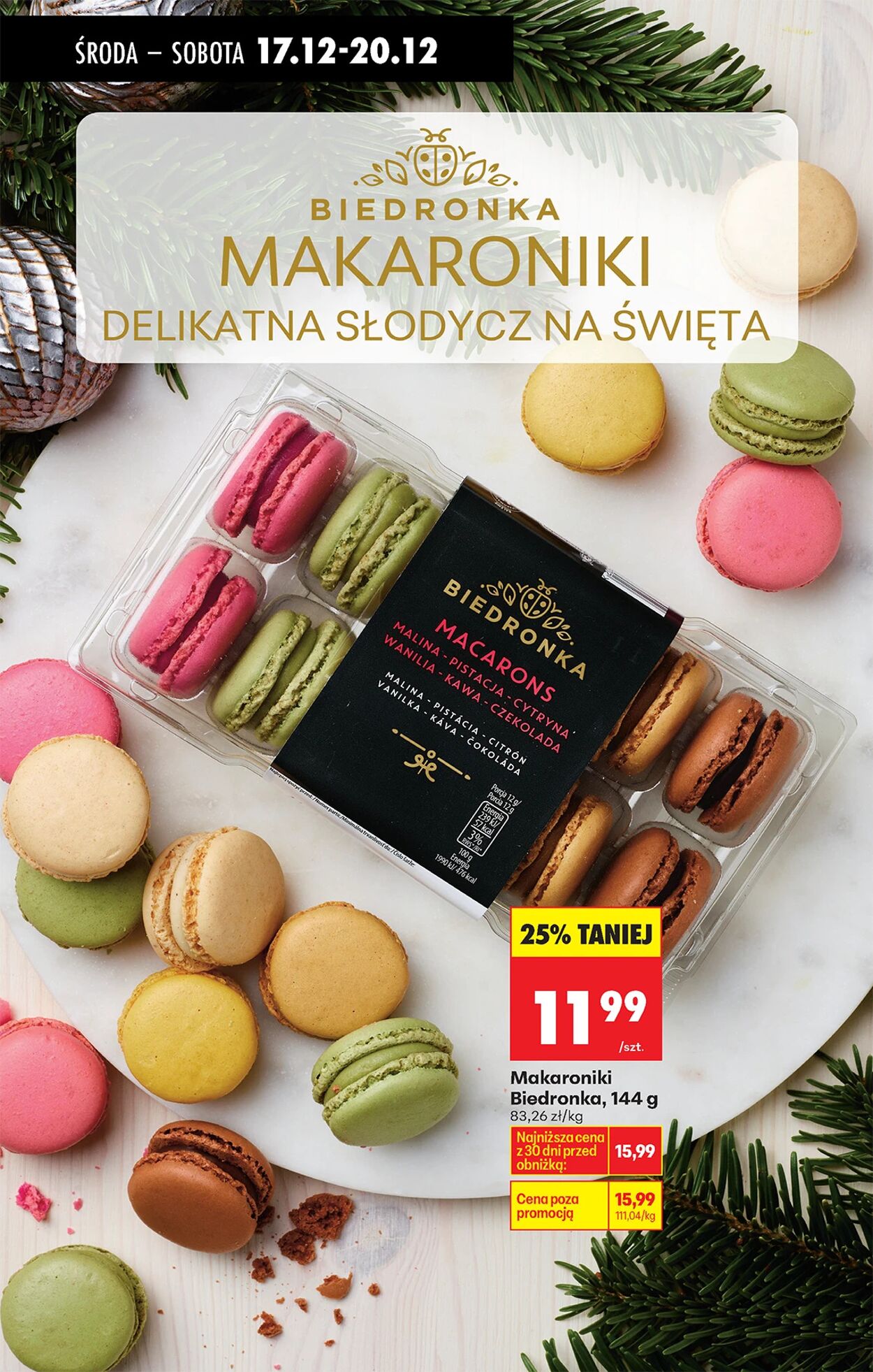 Gazetka Biedronka 17.12.2025 - 24.12.2025