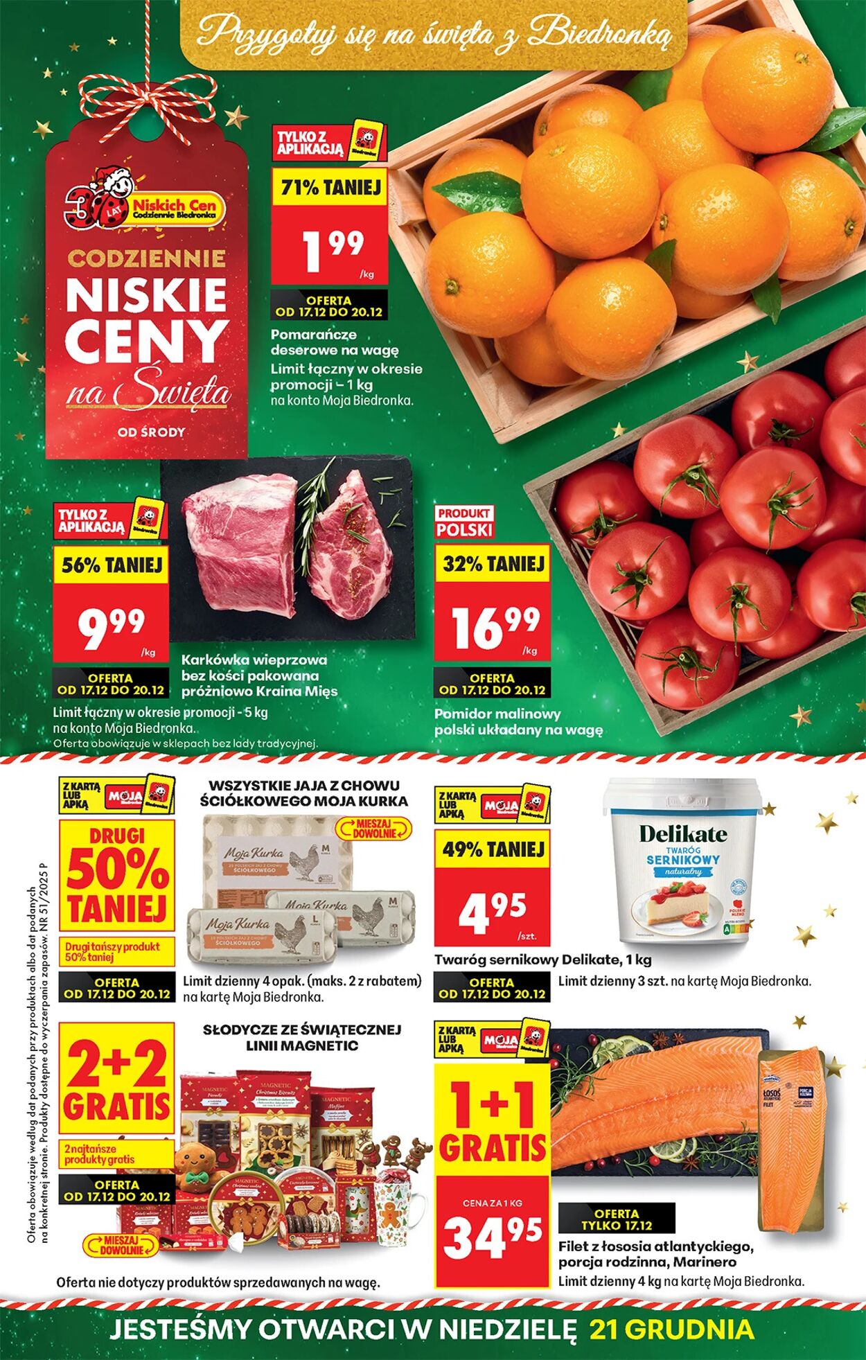 Gazetka Biedronka 17.12.2025 - 24.12.2025
