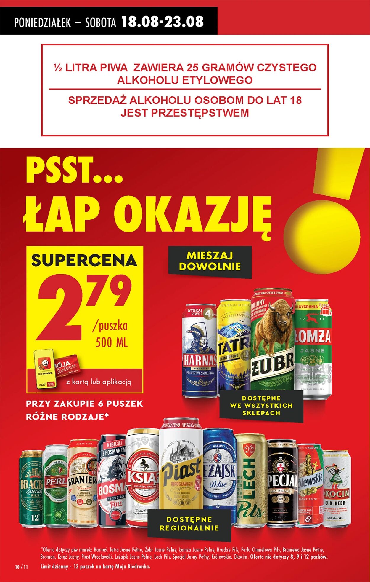 Gazetka Biedronka 18.08.2025 - 25.08.2025