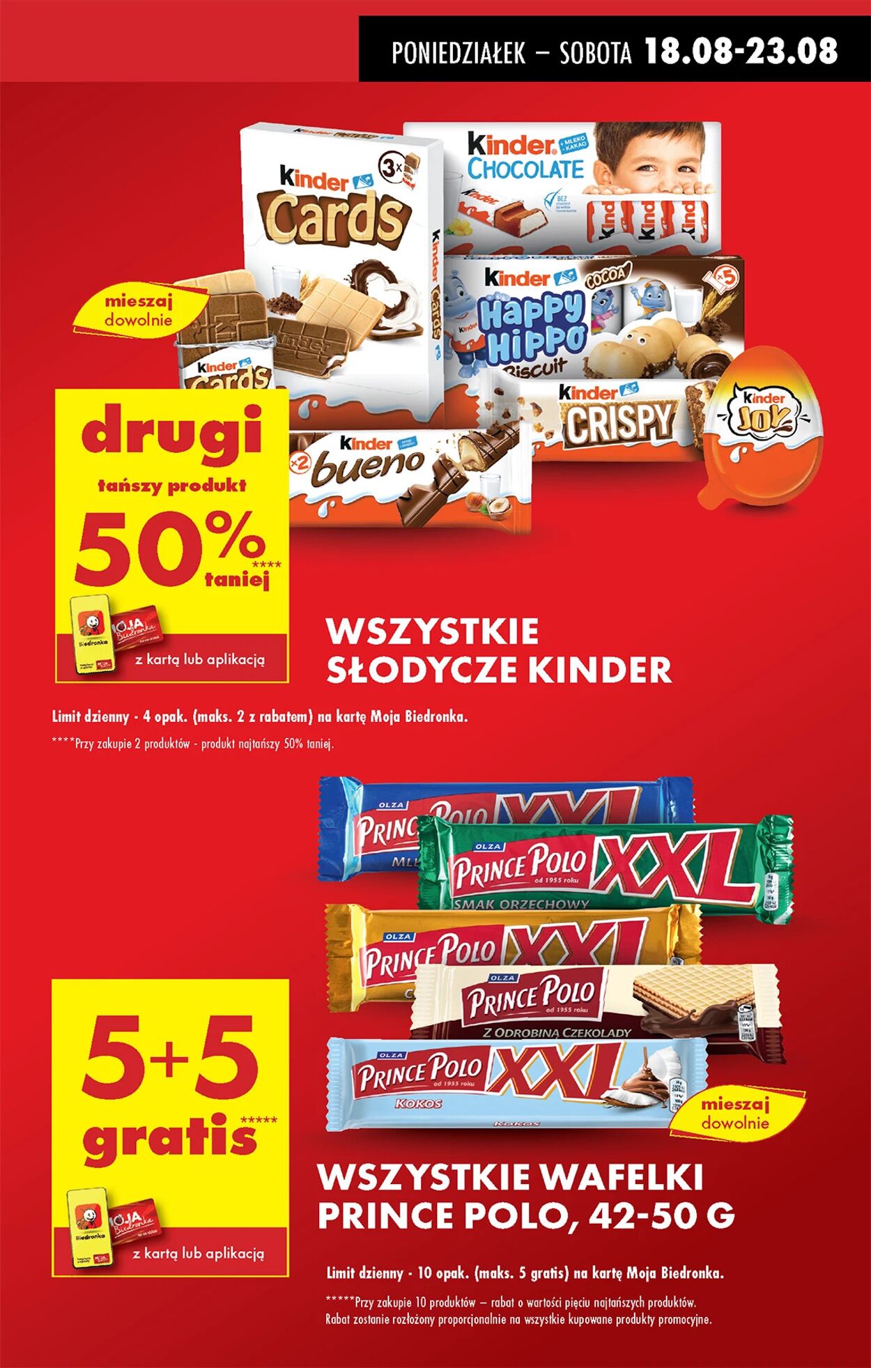 Gazetka Biedronka 18.08.2025 - 25.08.2025