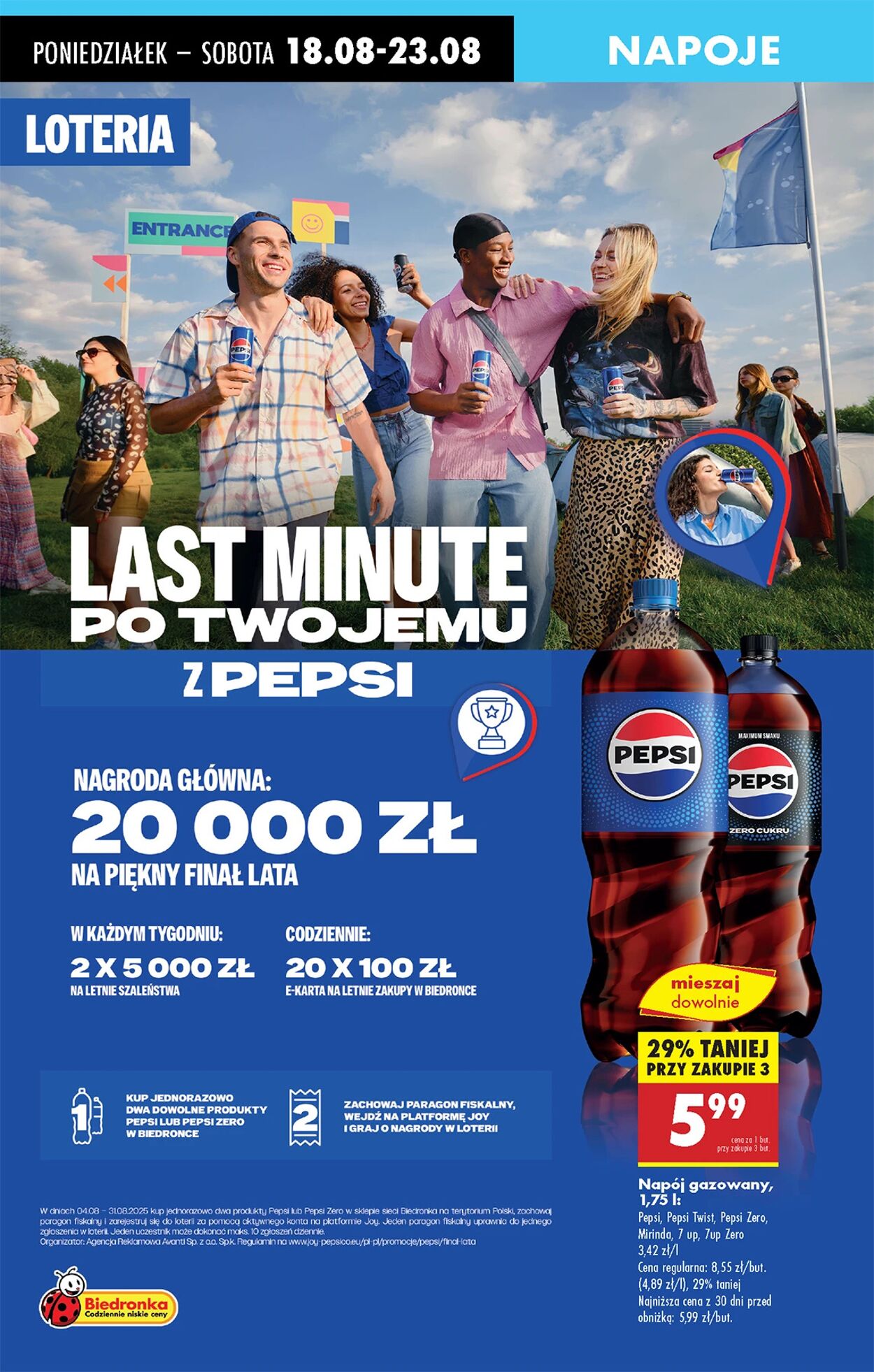 Gazetka Biedronka 18.08.2025 - 25.08.2025