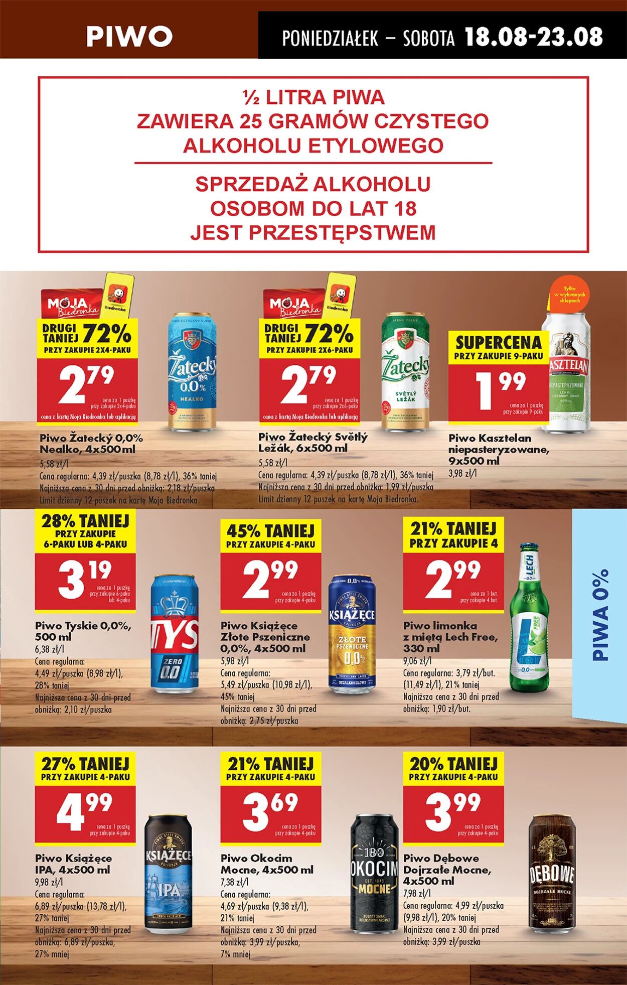 Gazetka Biedronka 18.08.2025 - 25.08.2025