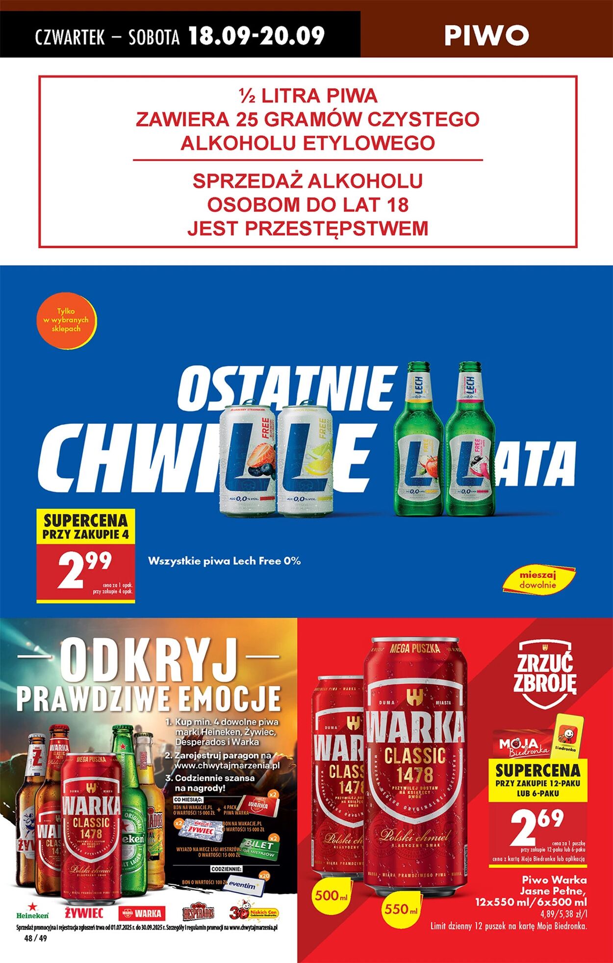 Gazetka Biedronka 18.09.2025 - 25.09.2025