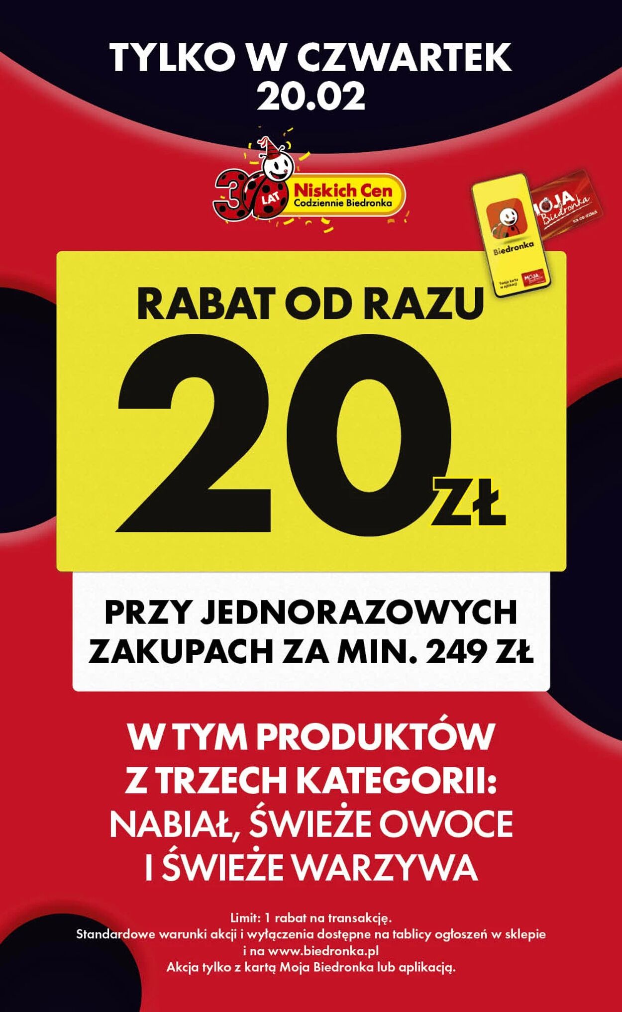 Gazetka Biedronka 20.02.2025 - 27.02.2025