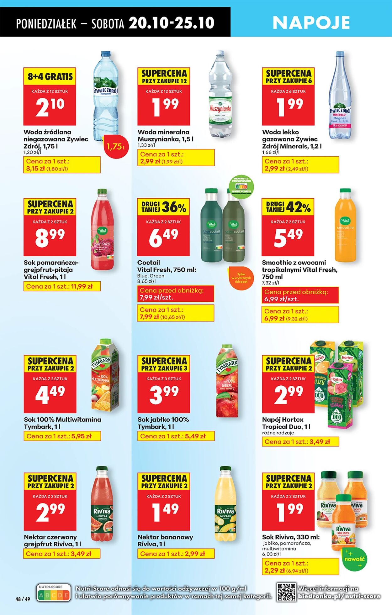 Gazetka Biedronka 20.10.2025 - 27.10.2025