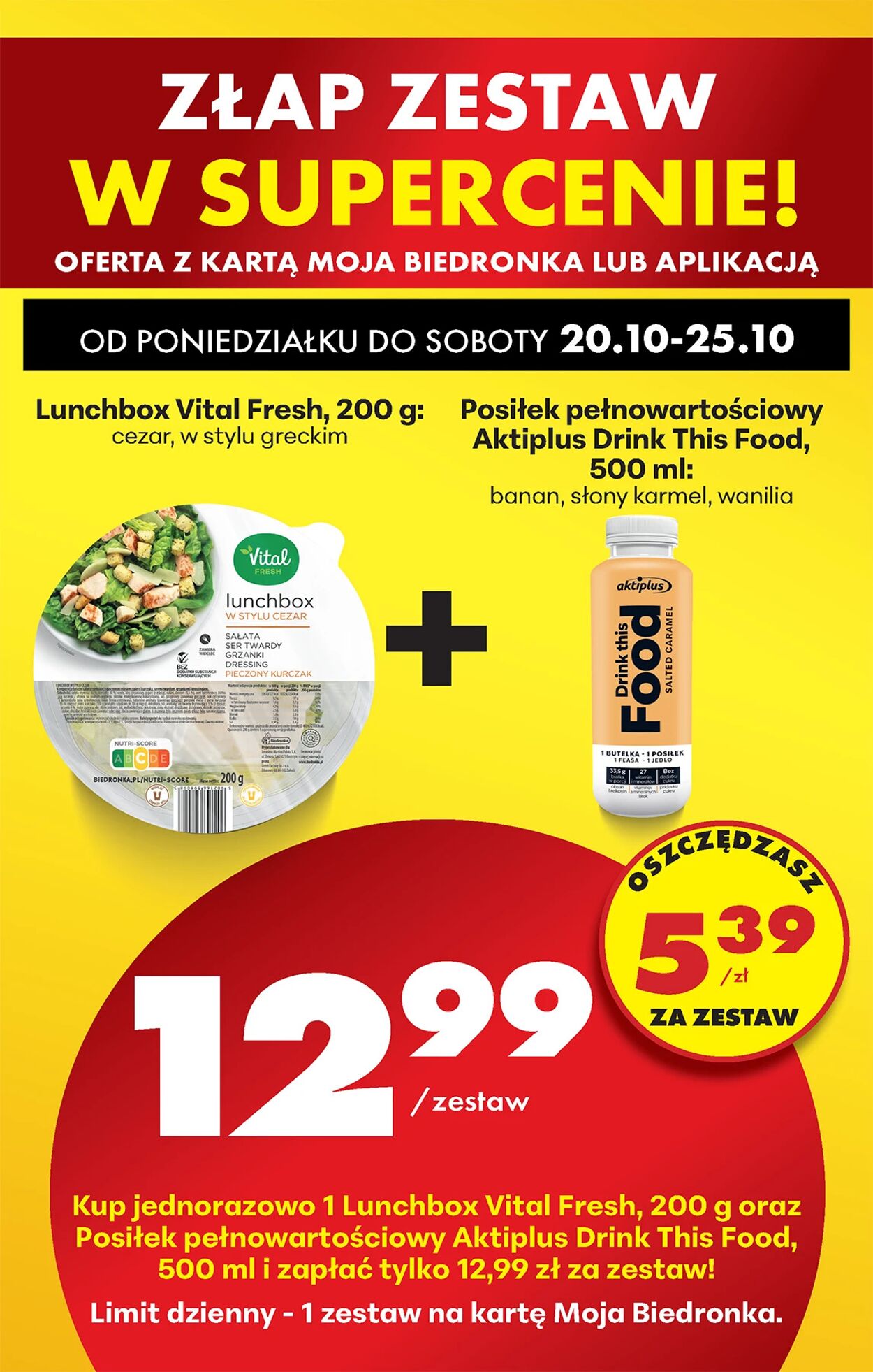 Gazetka Biedronka 20.10.2025 - 27.10.2025