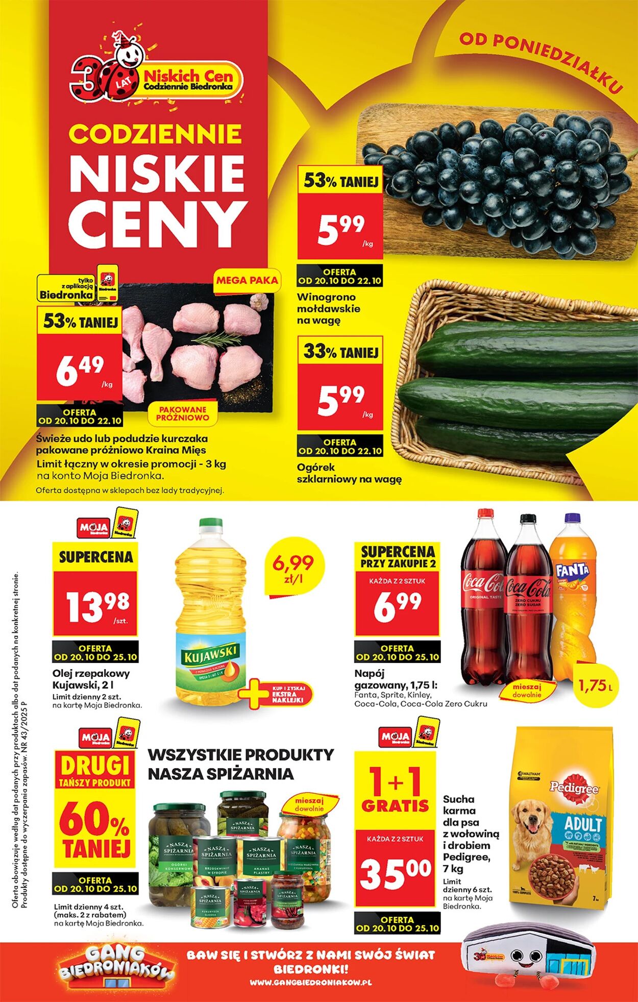 Gazetka Biedronka 20.10.2025 - 27.10.2025