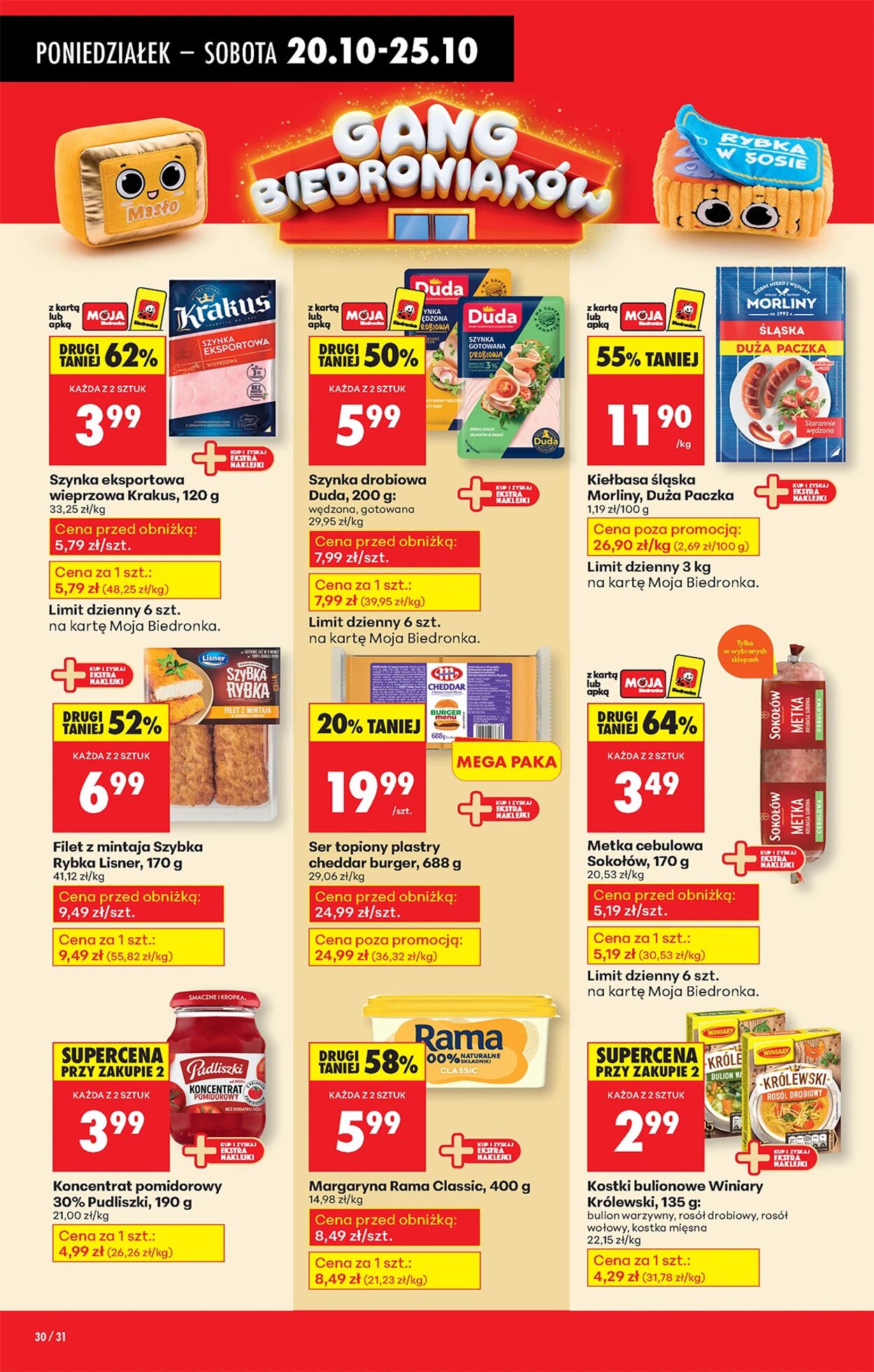 Gazetka Biedronka 20.10.2025 - 27.10.2025