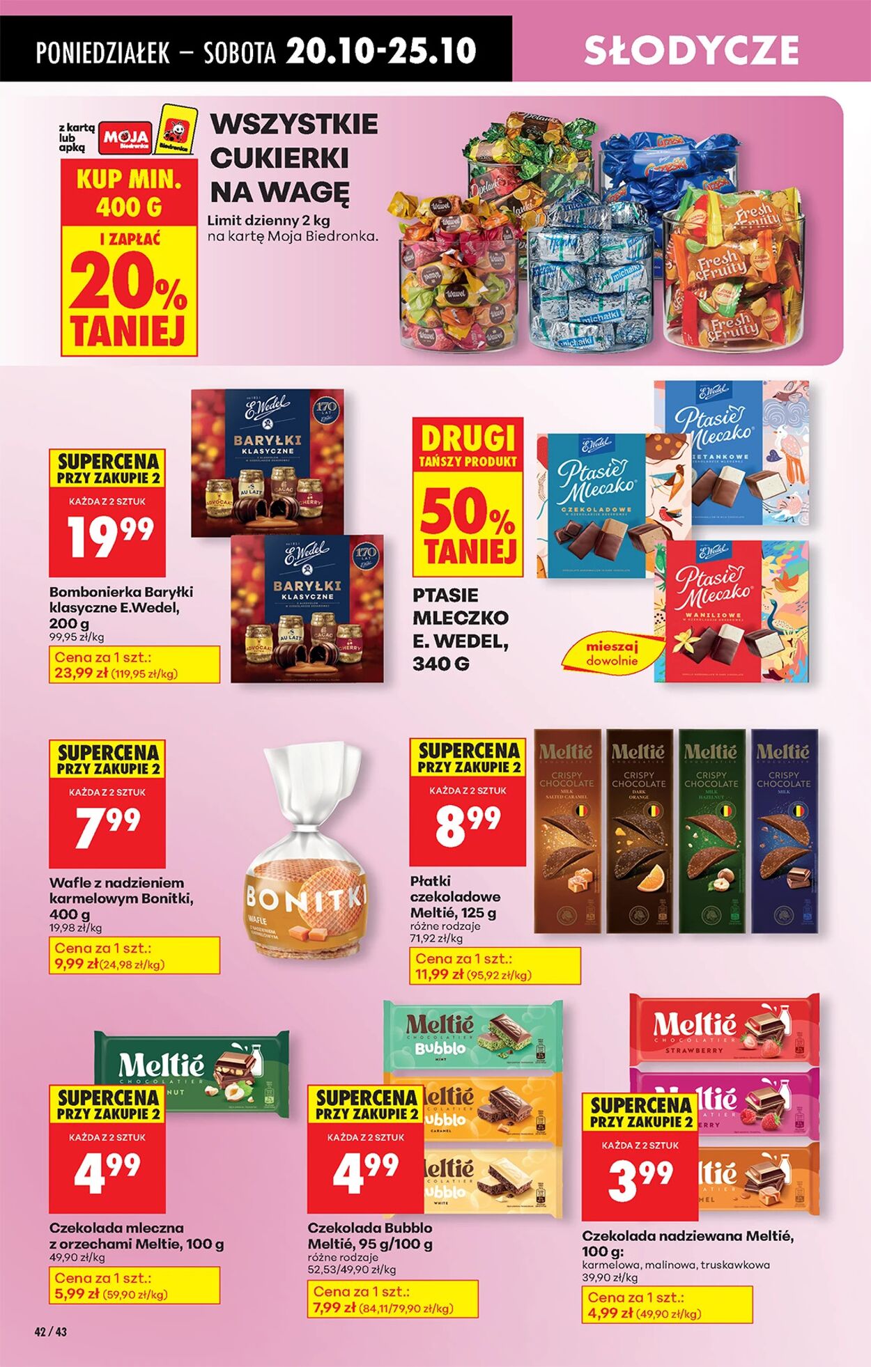 Gazetka Biedronka 20.10.2025 - 27.10.2025