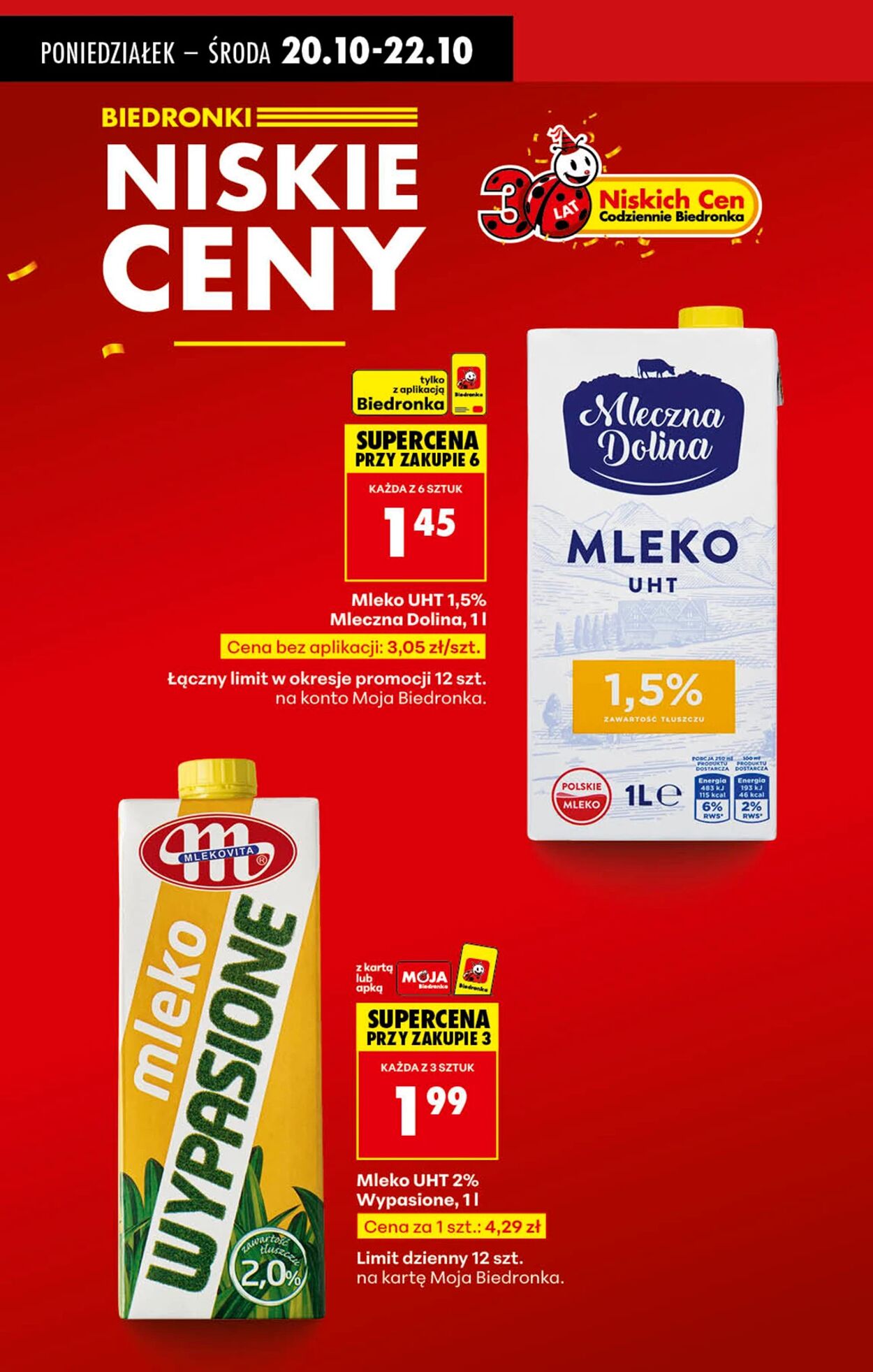 Gazetka Biedronka 20.10.2025 - 27.10.2025