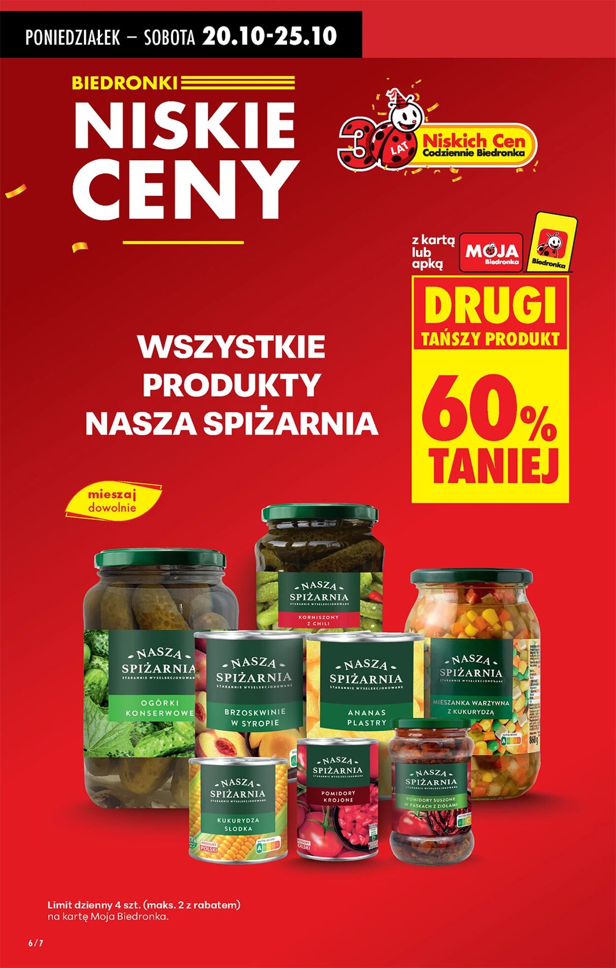 Gazetka Biedronka 20.10.2025 - 27.10.2025