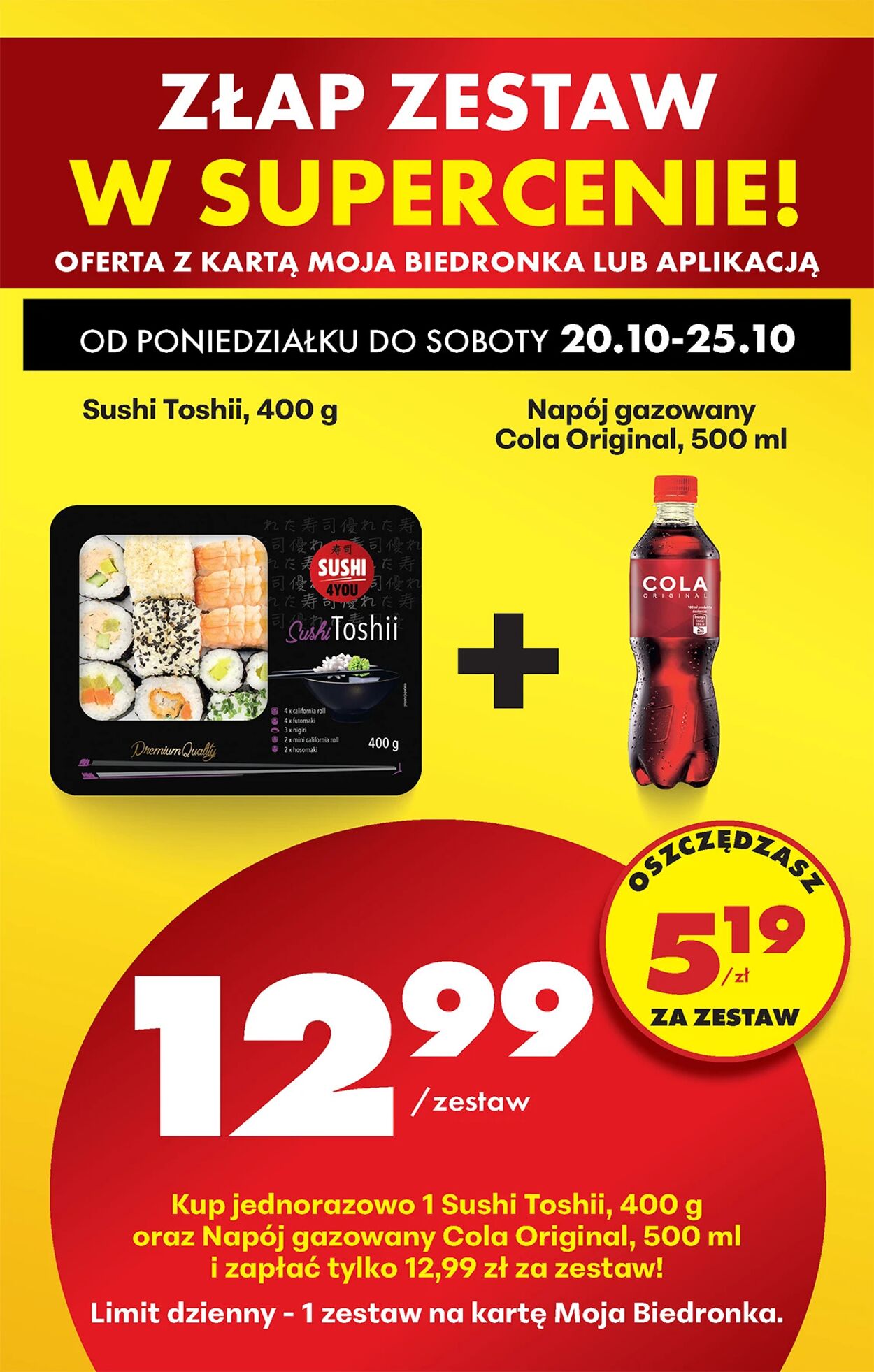 Gazetka Biedronka 20.10.2025 - 27.10.2025