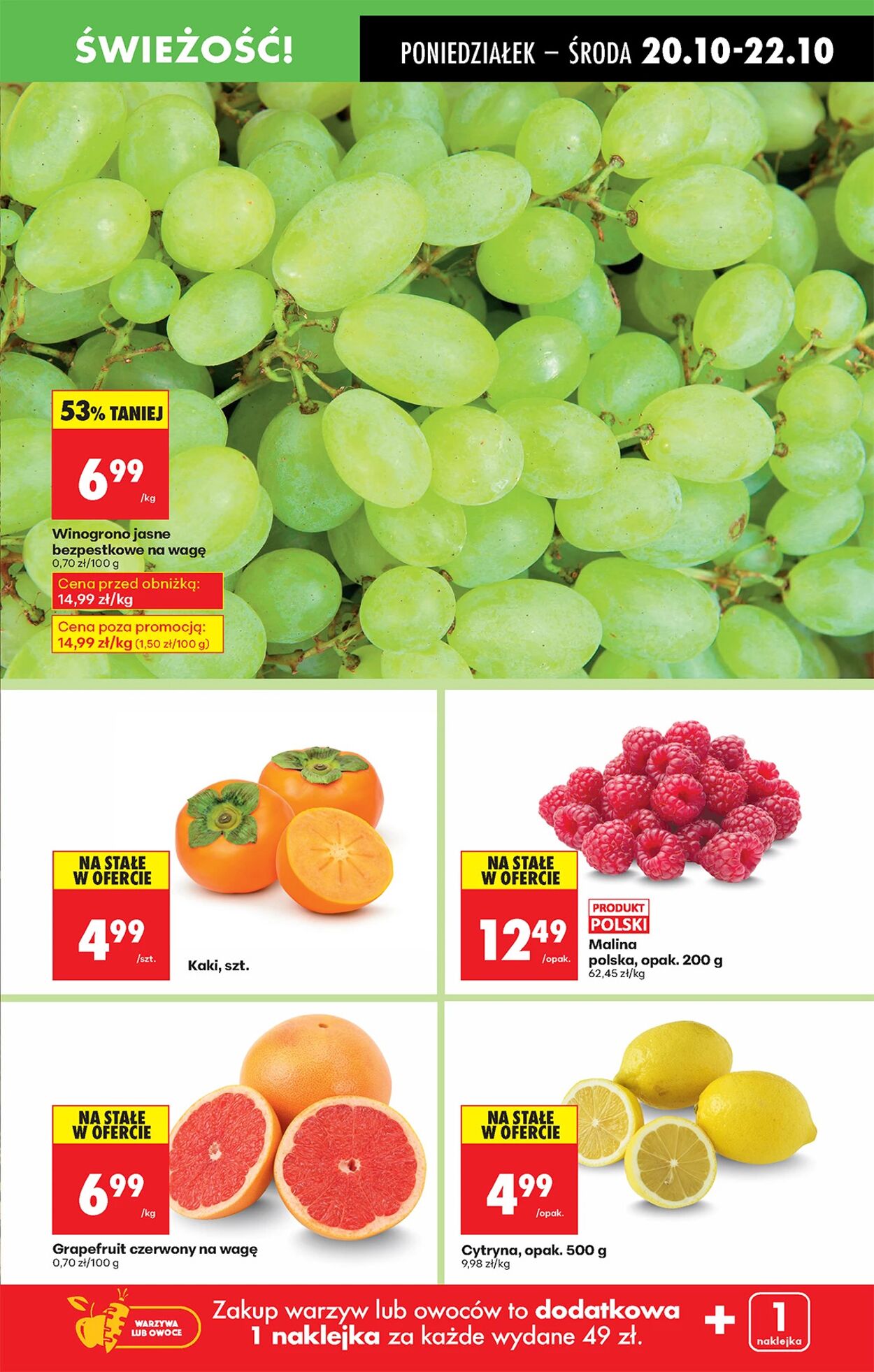 Gazetka Biedronka 20.10.2025 - 27.10.2025