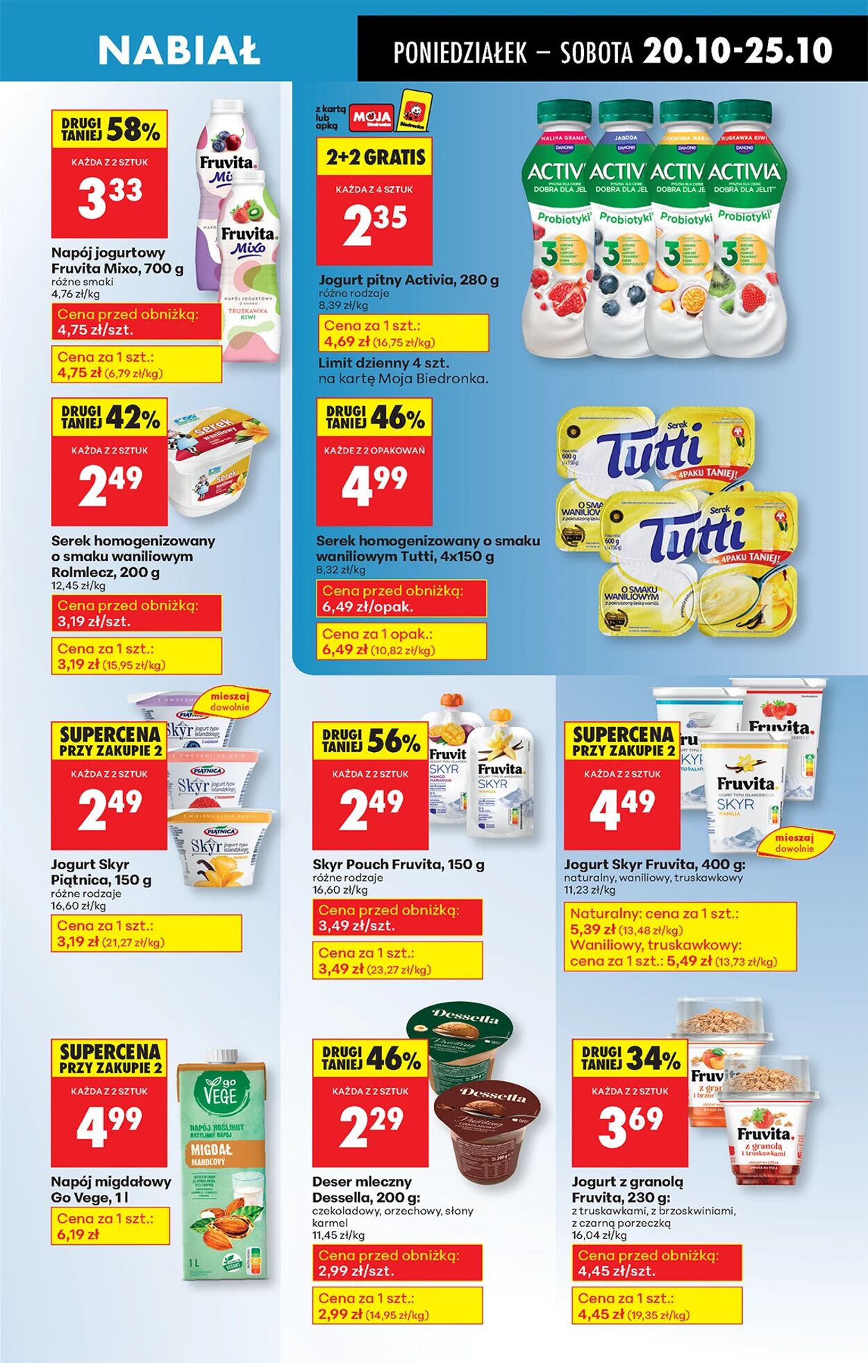 Gazetka Biedronka 20.10.2025 - 27.10.2025