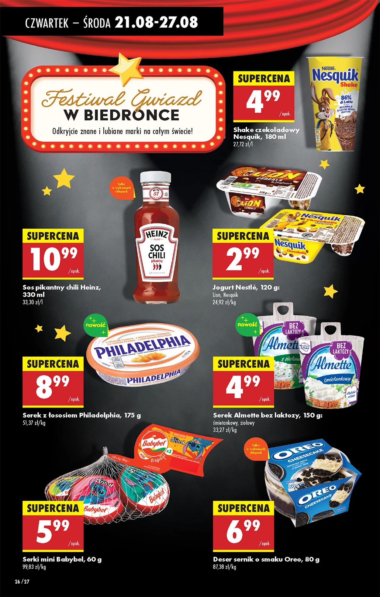 Gazetka Biedronka 21.08.2025 - 28.08.2025