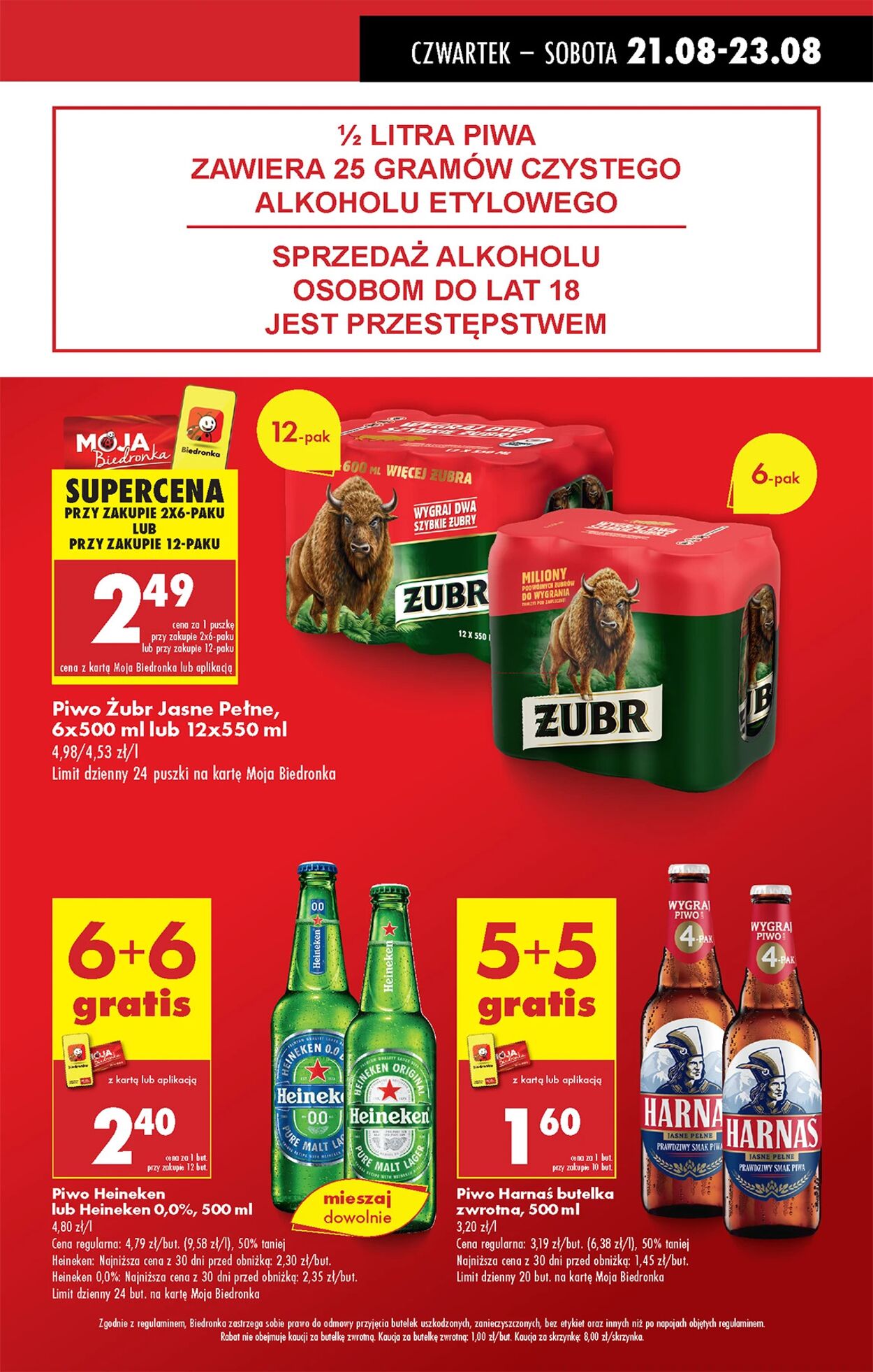 Gazetka Biedronka 21.08.2025 - 28.08.2025