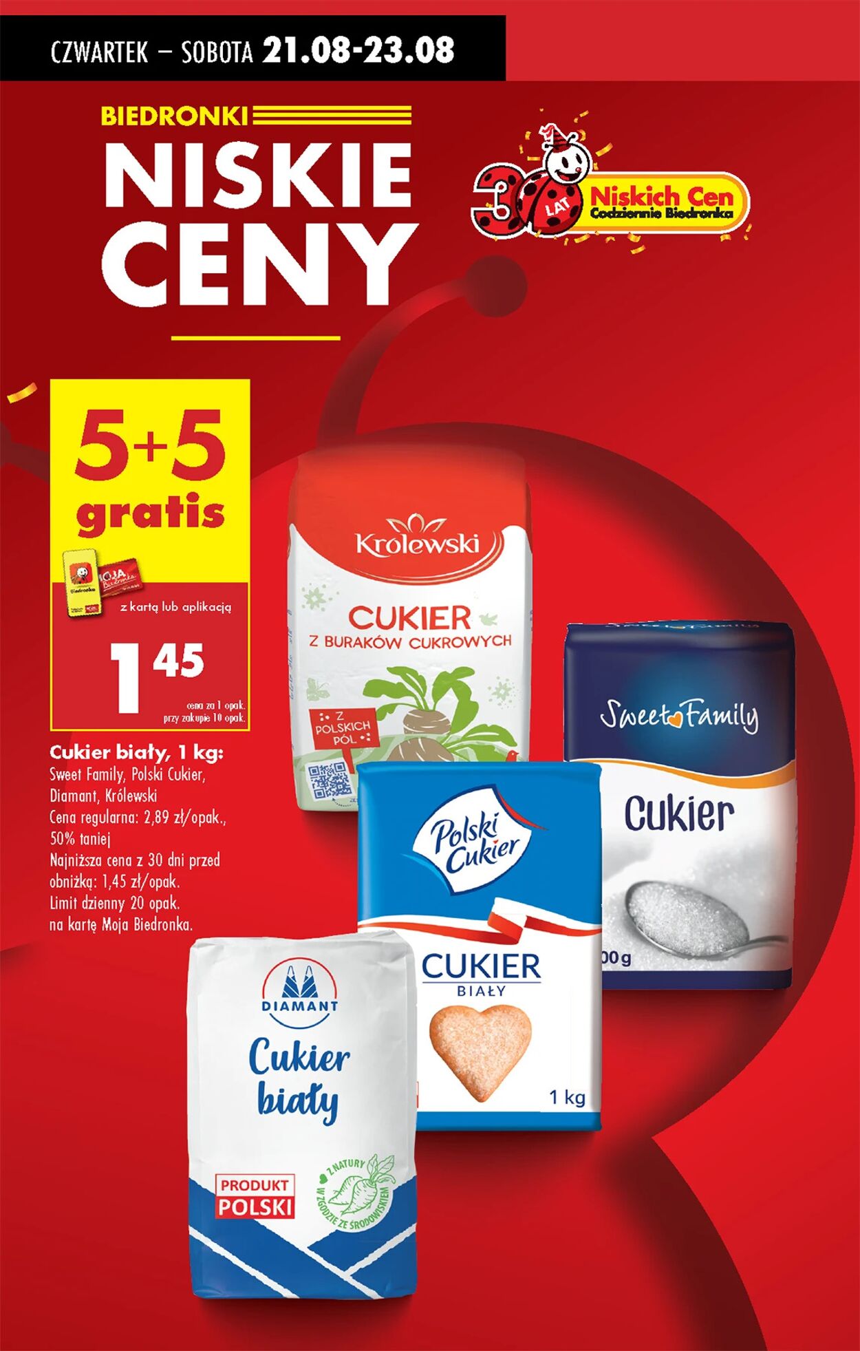 Gazetka Biedronka 21.08.2025 - 28.08.2025