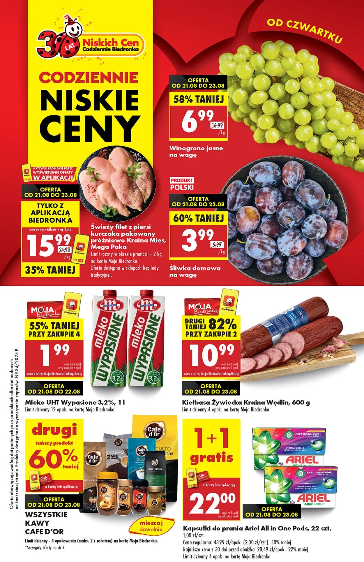 Gazetka Biedronka 21.08.2025 - 28.08.2025