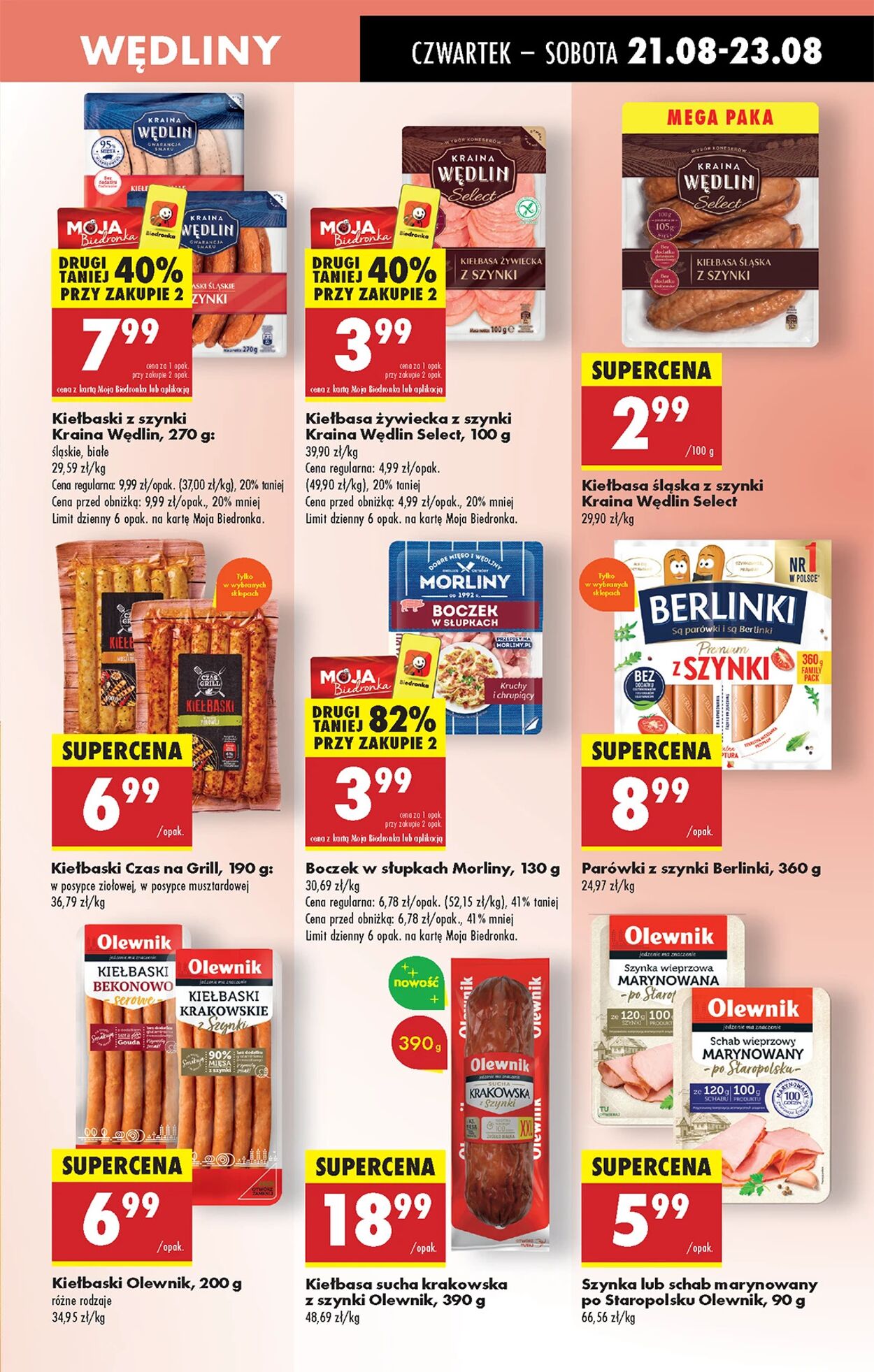 Gazetka Biedronka 21.08.2025 - 28.08.2025