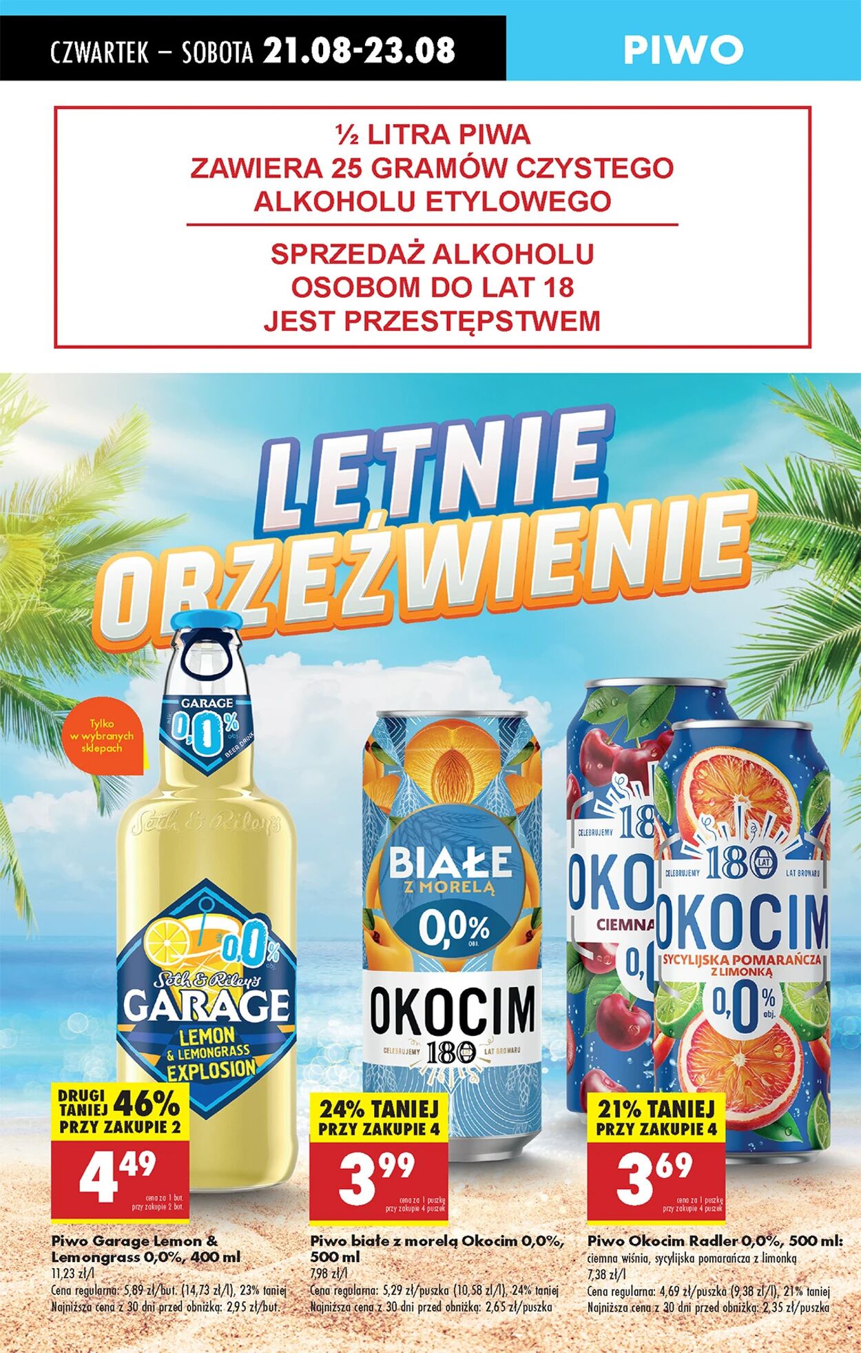 Gazetka Biedronka 21.08.2025 - 28.08.2025