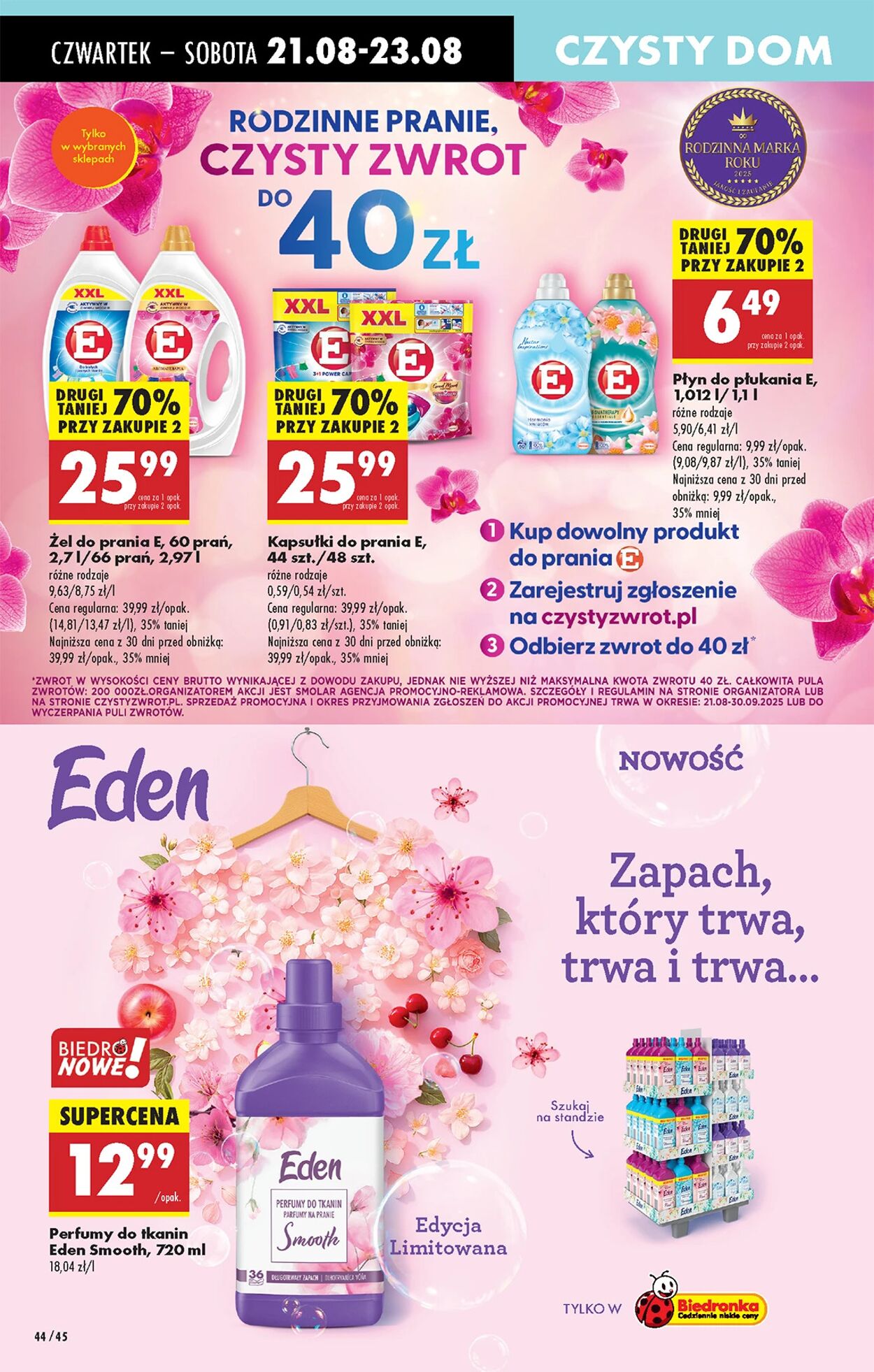 Gazetka Biedronka 21.08.2025 - 28.08.2025