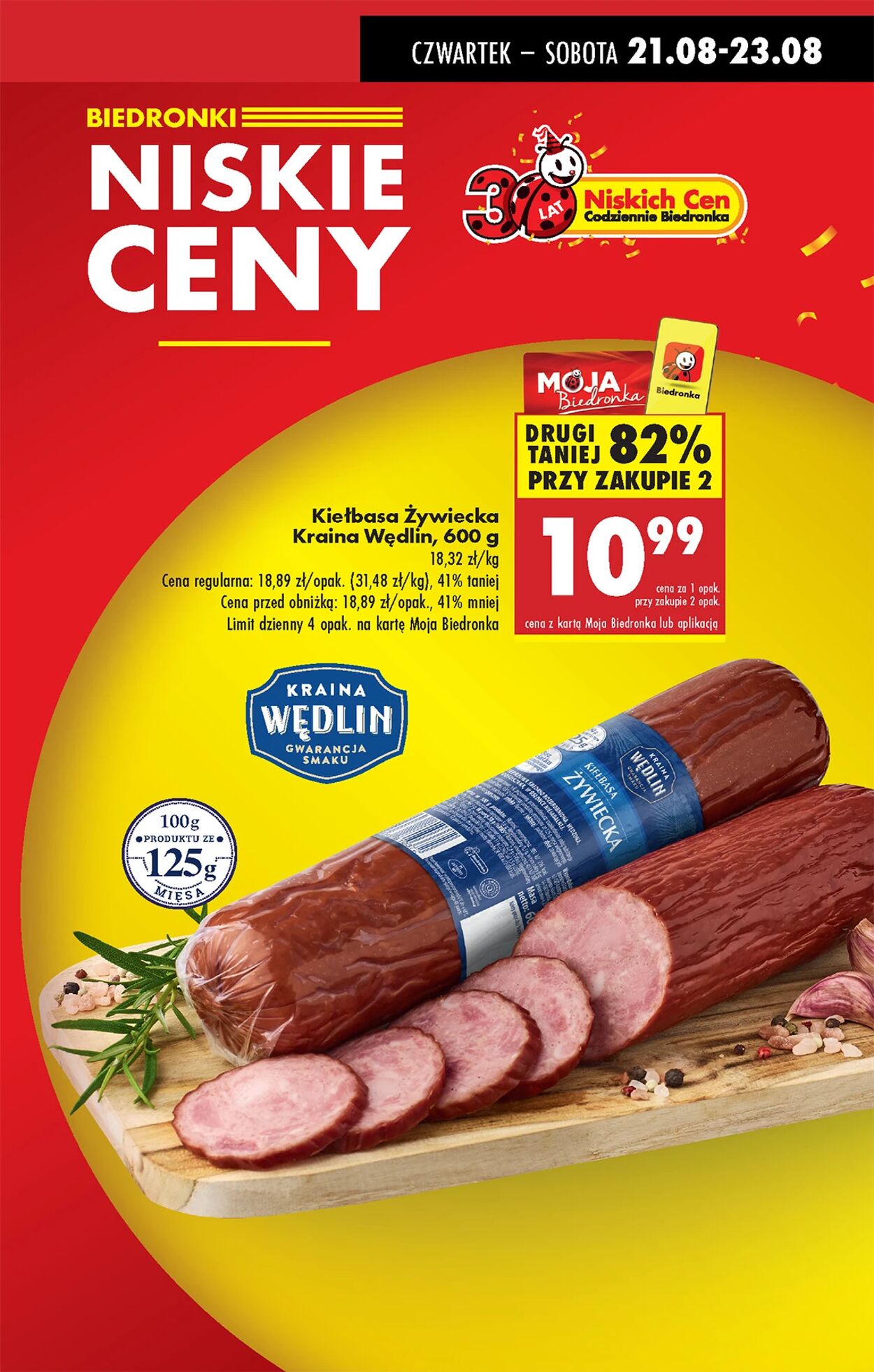 Gazetka Biedronka 21.08.2025 - 28.08.2025