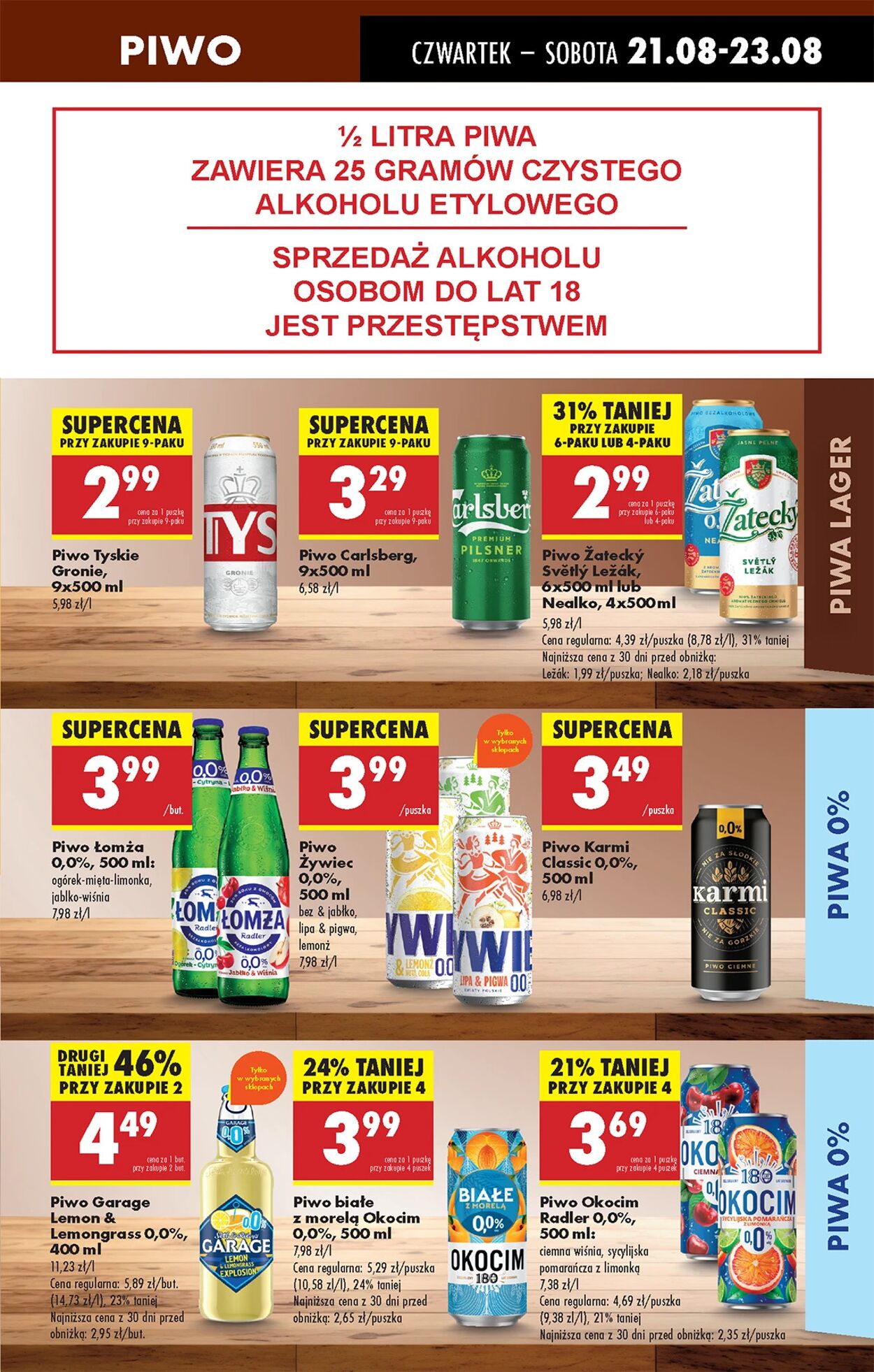 Gazetka Biedronka 21.08.2025 - 28.08.2025