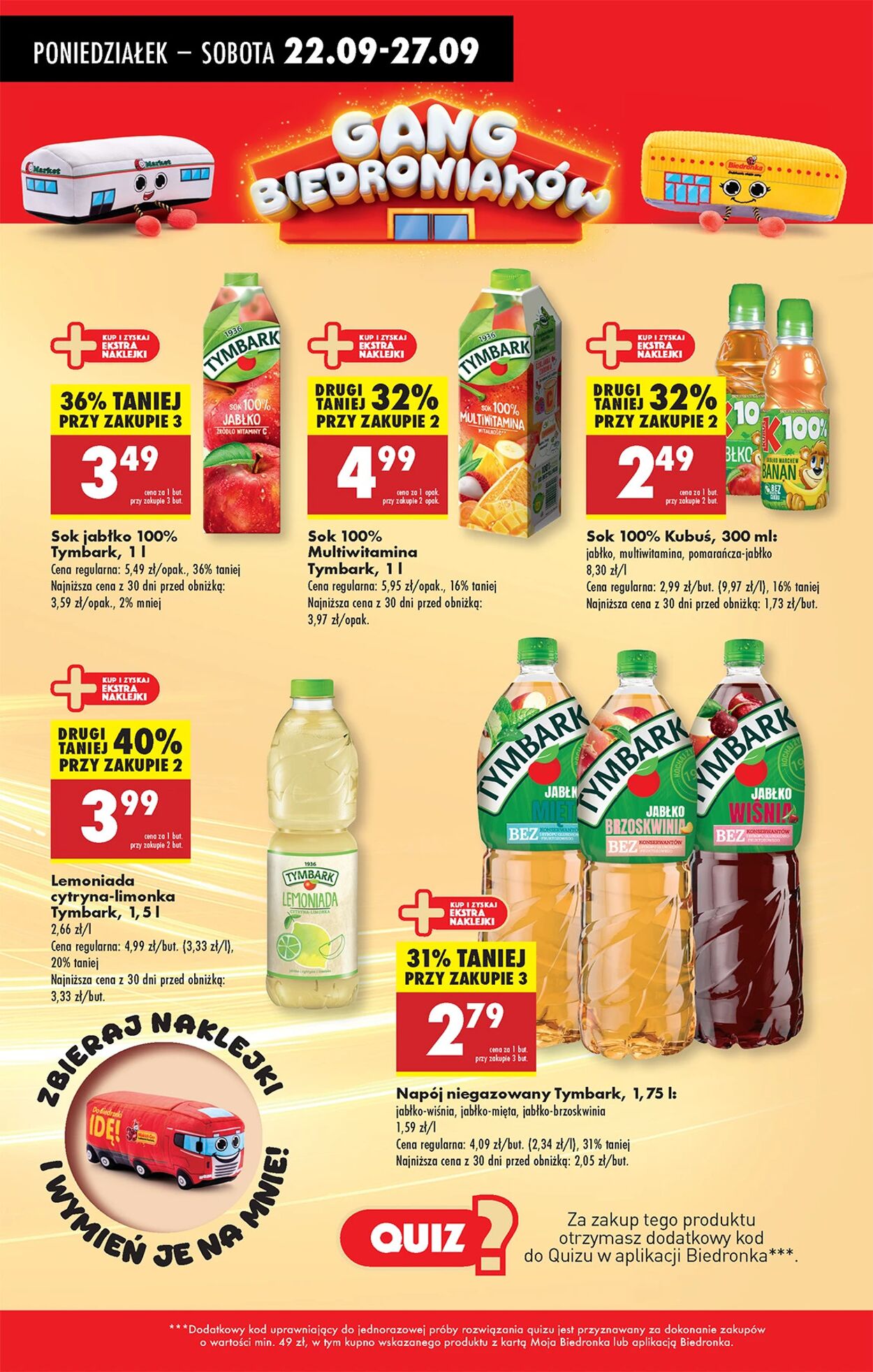 Gazetka Biedronka 22.09.2025 - 29.09.2025