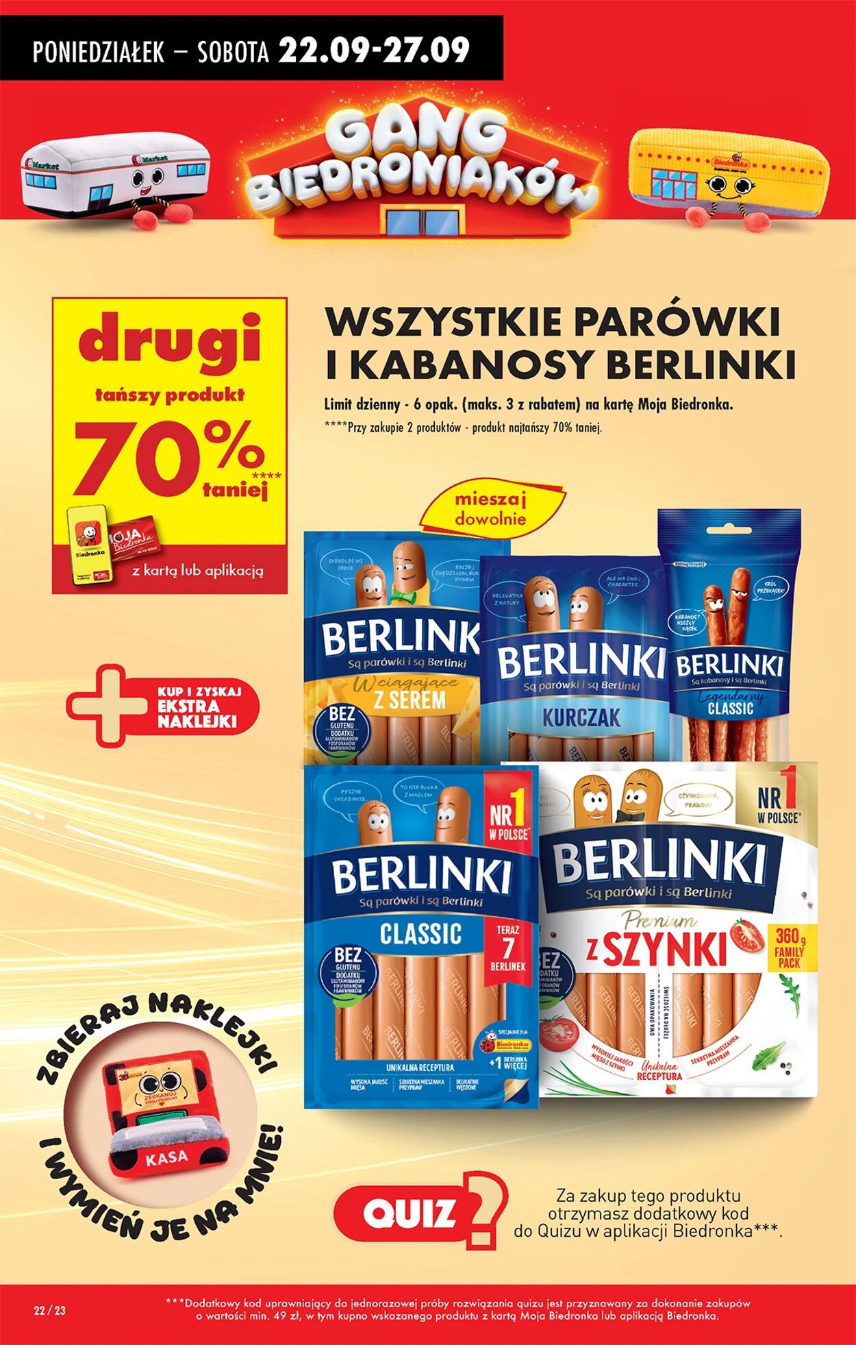 Gazetka Biedronka 22.09.2025 - 29.09.2025