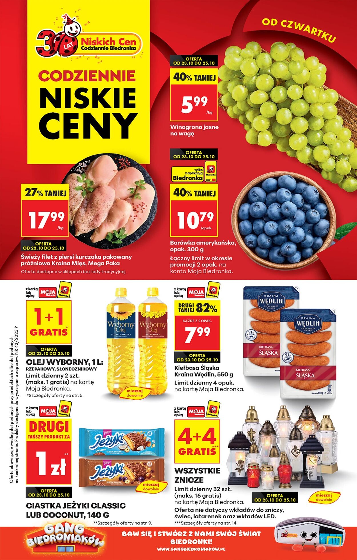 Gazetka Biedronka 23.10.2025 - 30.10.2025