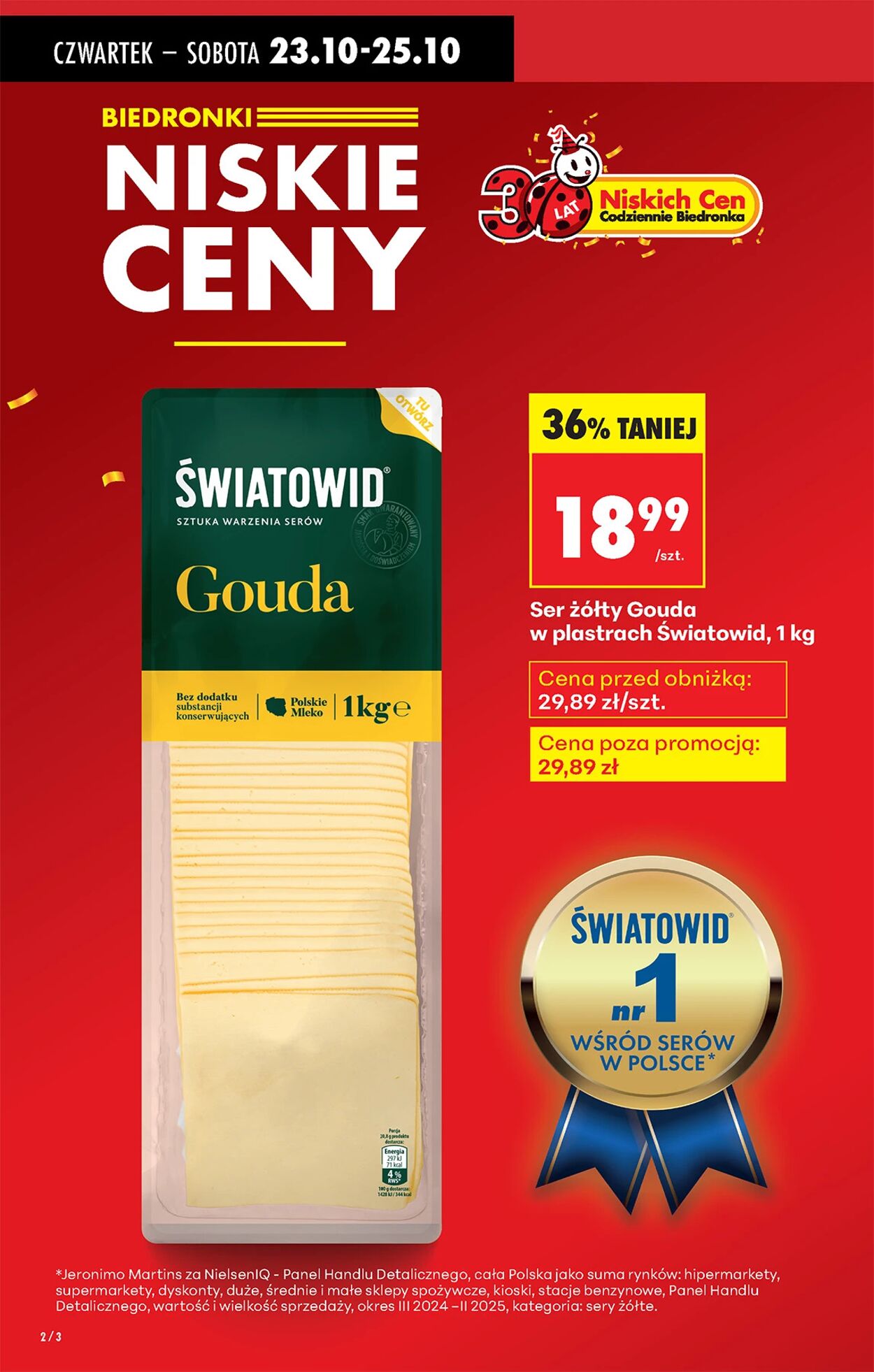 Gazetka Biedronka 23.10.2025 - 30.10.2025