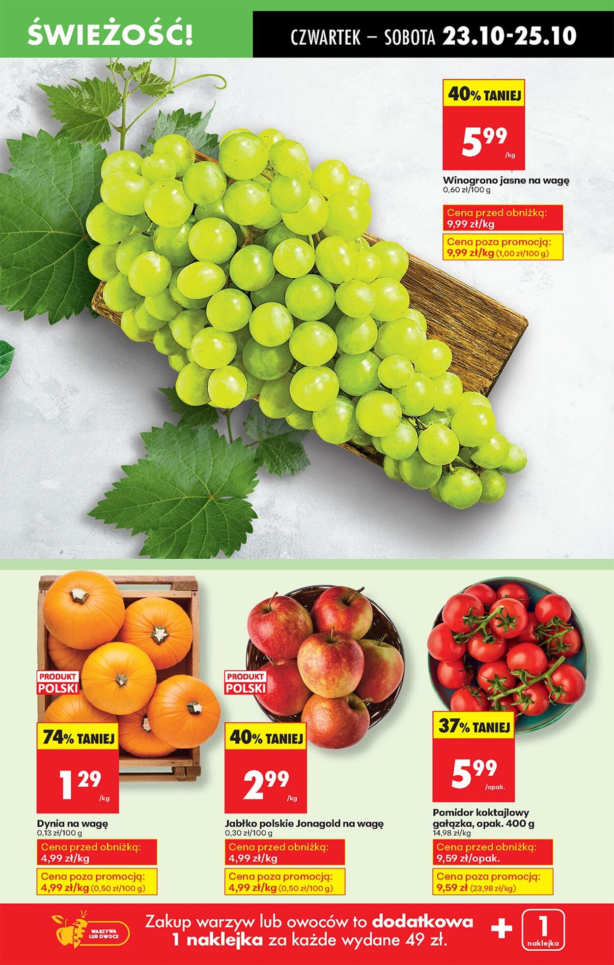 Gazetka Biedronka 23.10.2025 - 30.10.2025