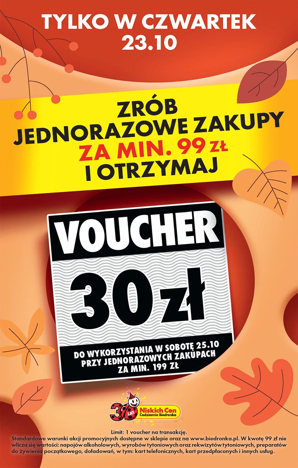 Gazetka Biedronka 23.10.2025 - 30.10.2025