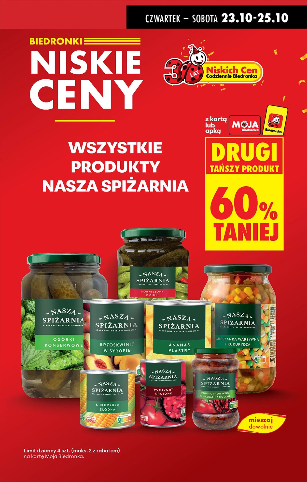 Gazetka Biedronka 23.10.2025 - 30.10.2025